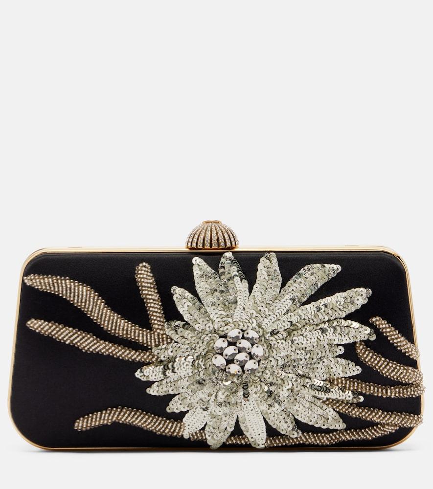 valentino garavani carry secrets embellished clutch
