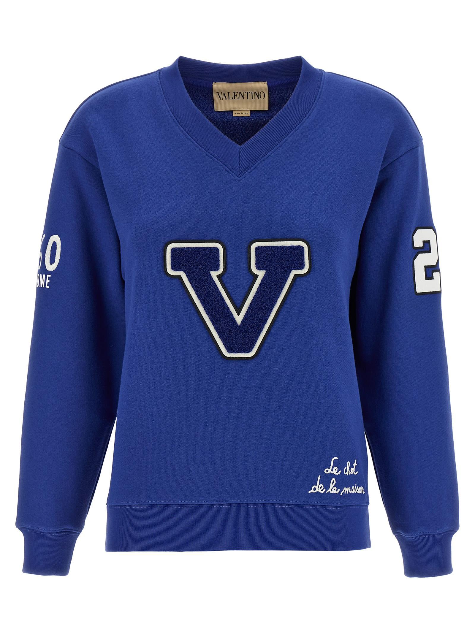valentino garavani chat de la maison sweatshirt