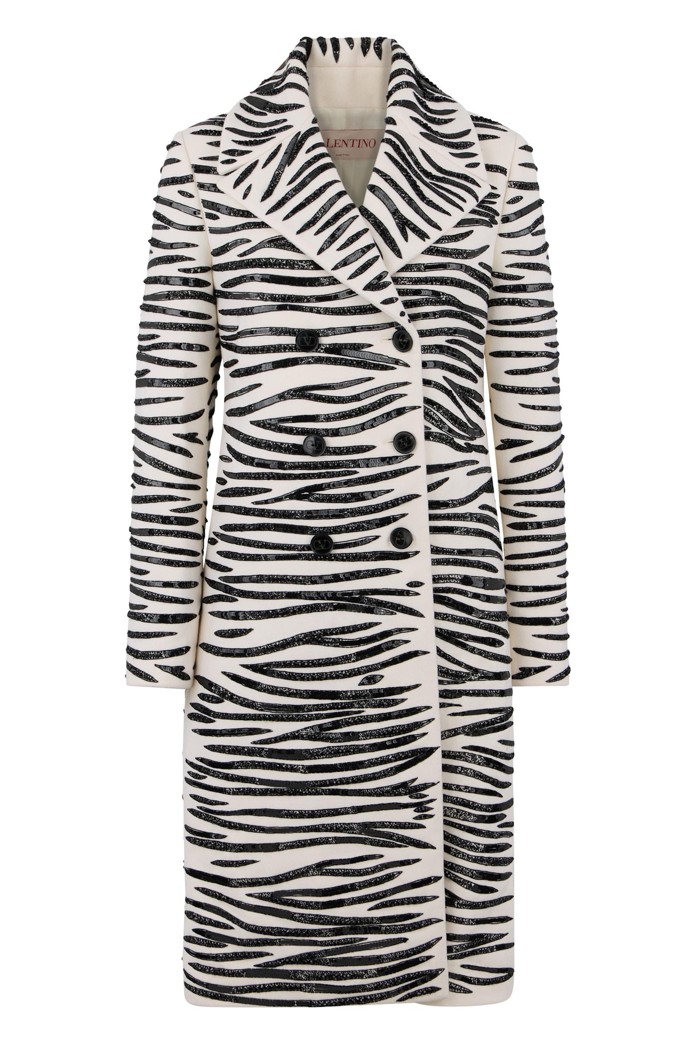 valentino garavani coat made of virgin wool and cashmere