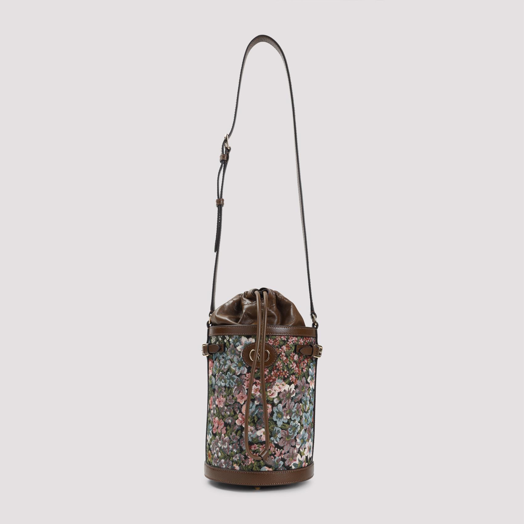 valentino garavani cotton shoulder bag multicolour - women