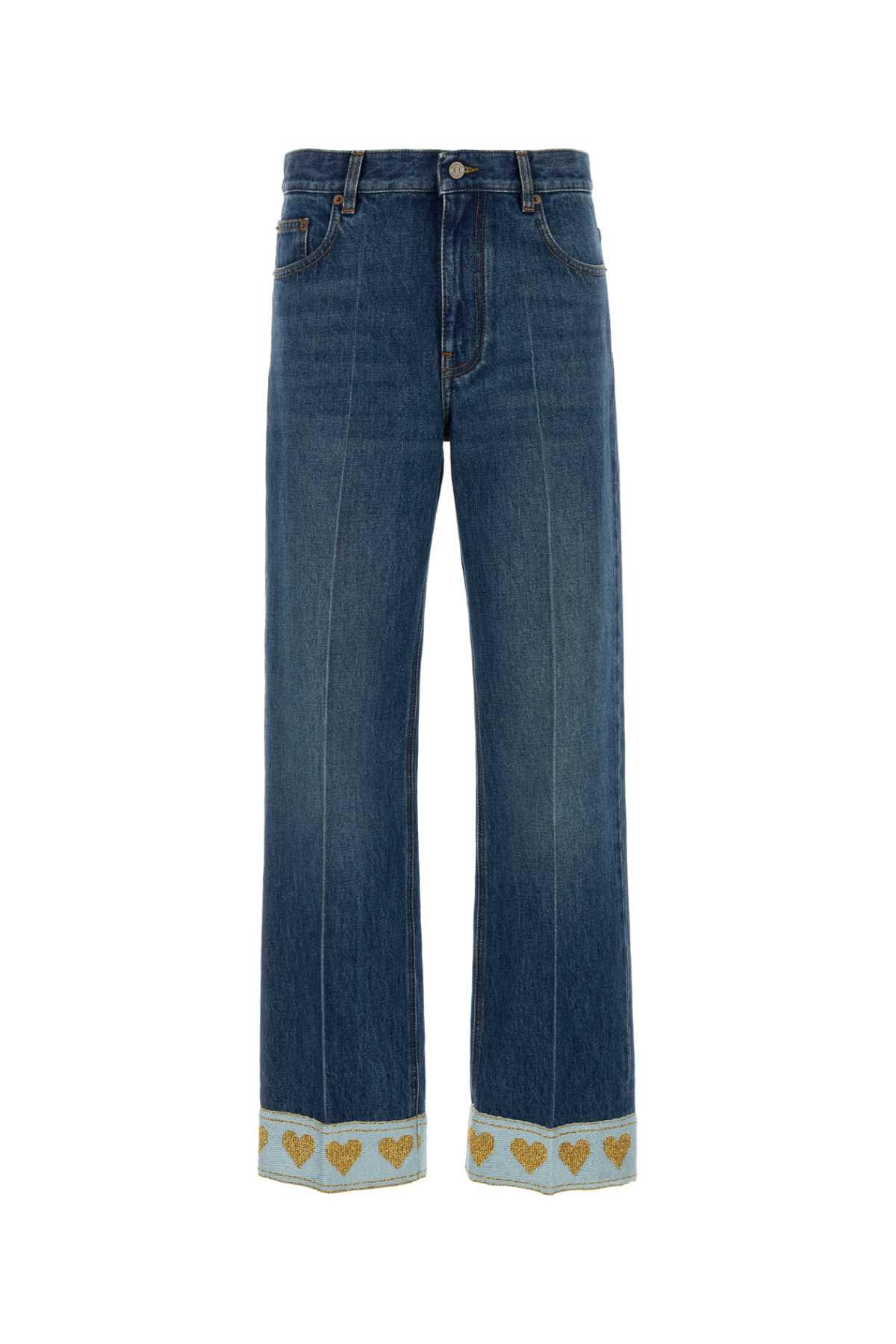 valentino garavani denim jeans