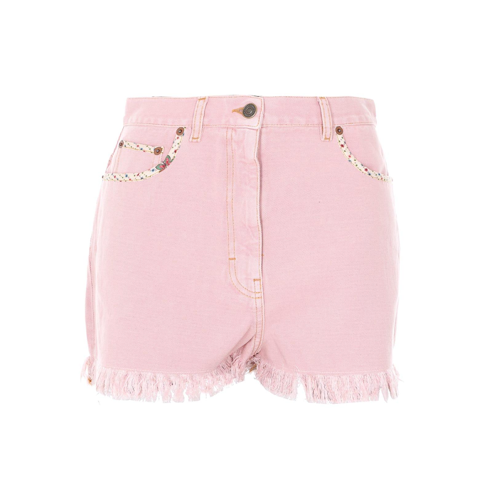 valentino garavani denim shorts