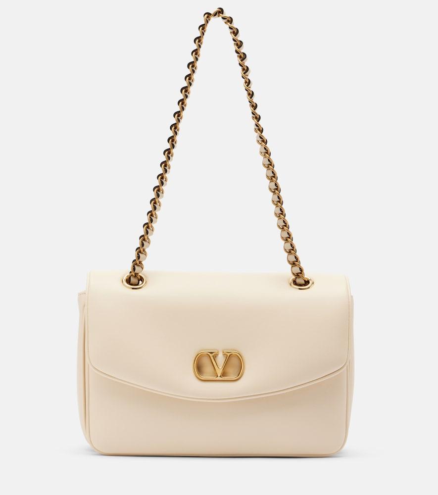 valentino garavani djuna medium leather shoulder bag