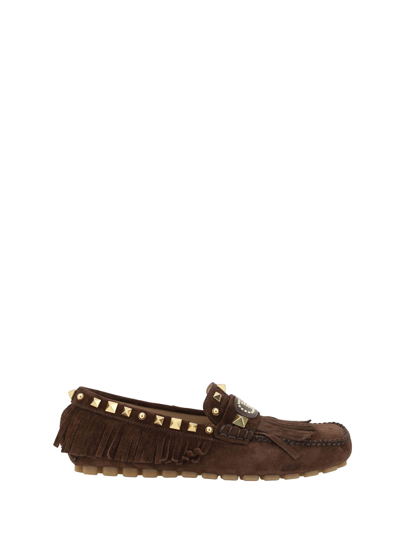 valentino garavani driver loafers