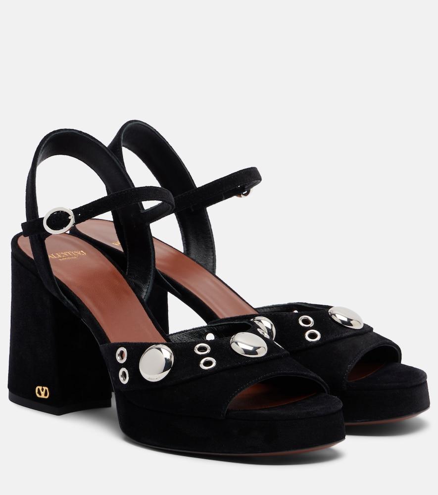 valentino garavani embellished leather sandals