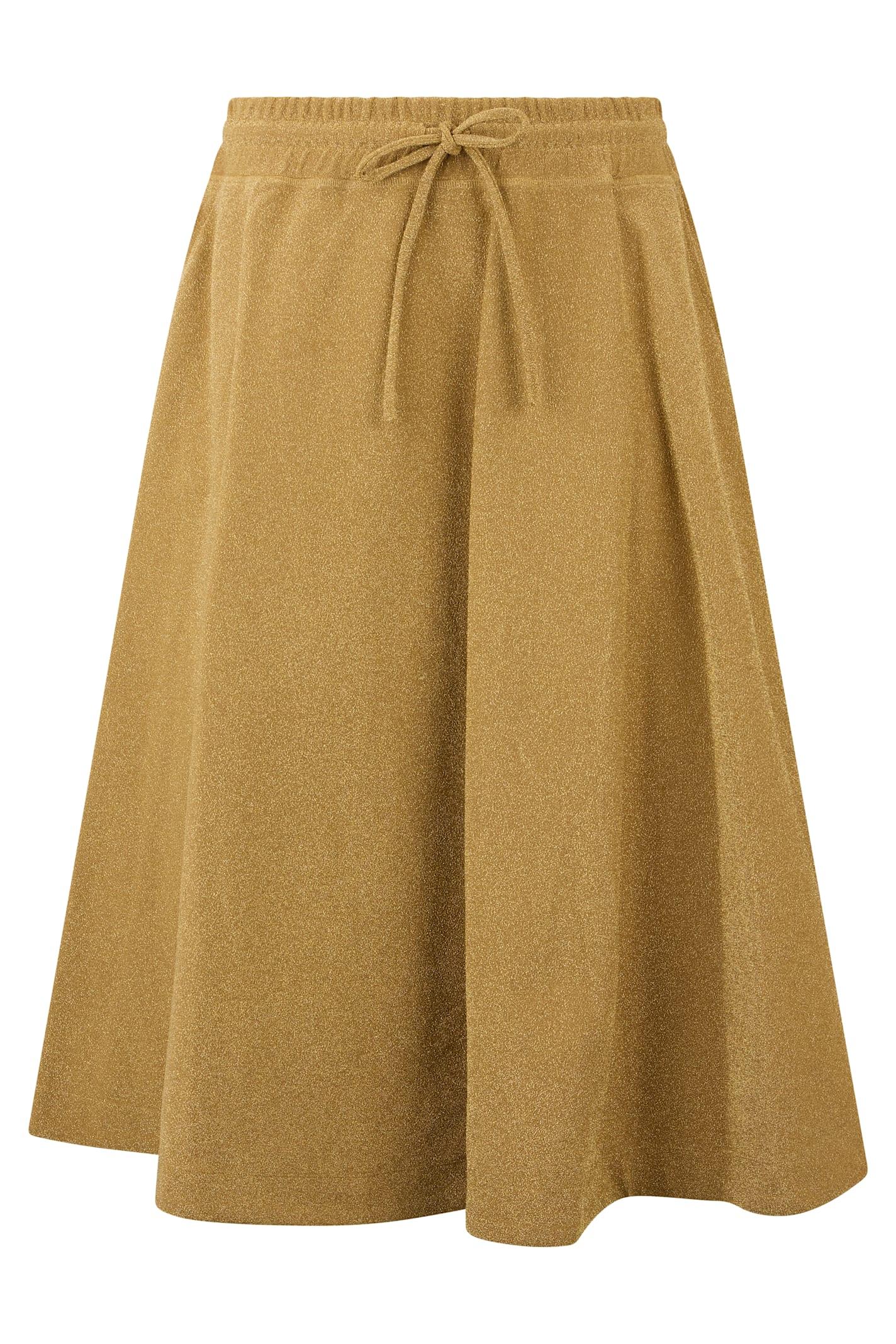 valentino garavani flared midi skirt