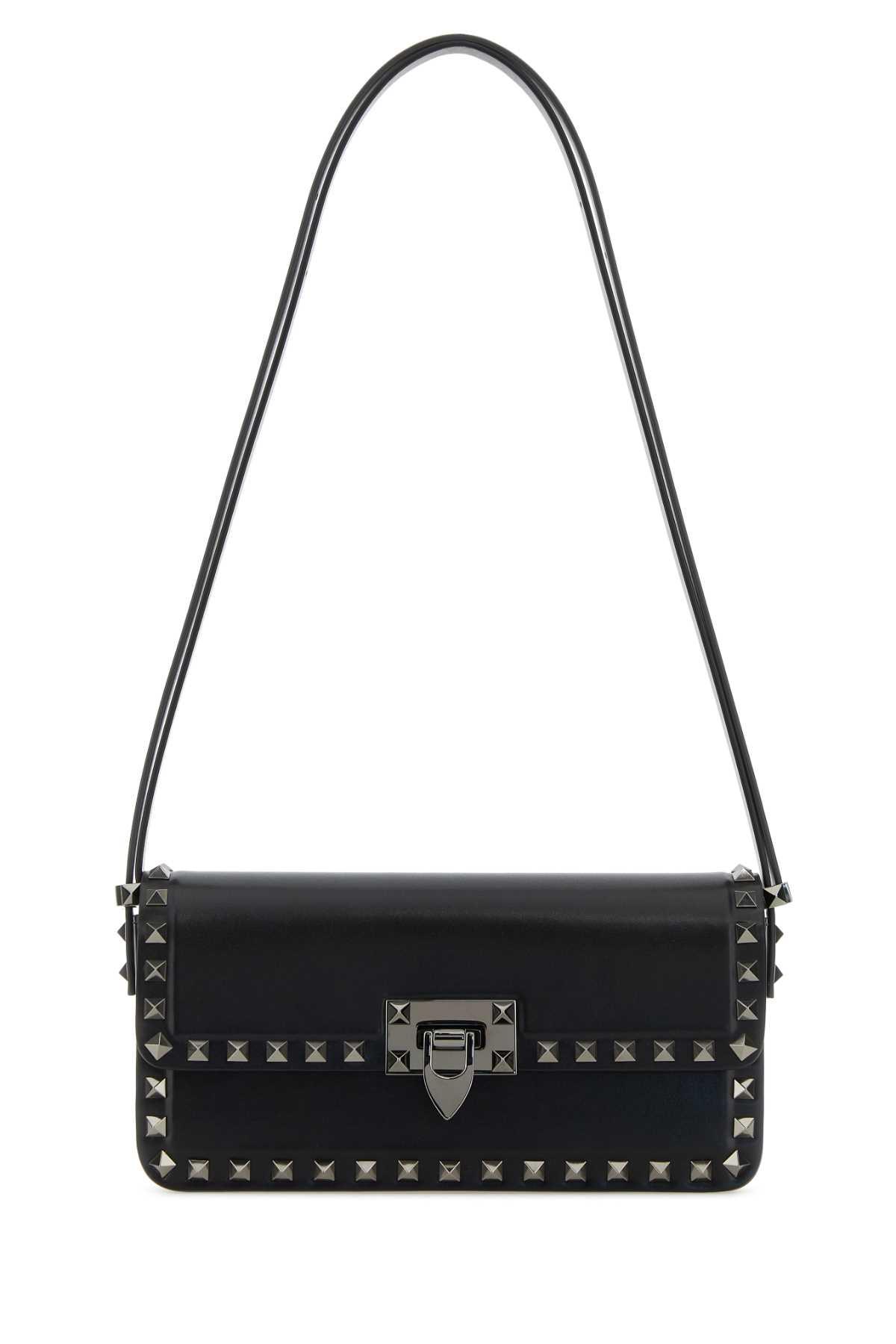 valentino garavani garavani rockstud23 e/w foldover top shoulder bag