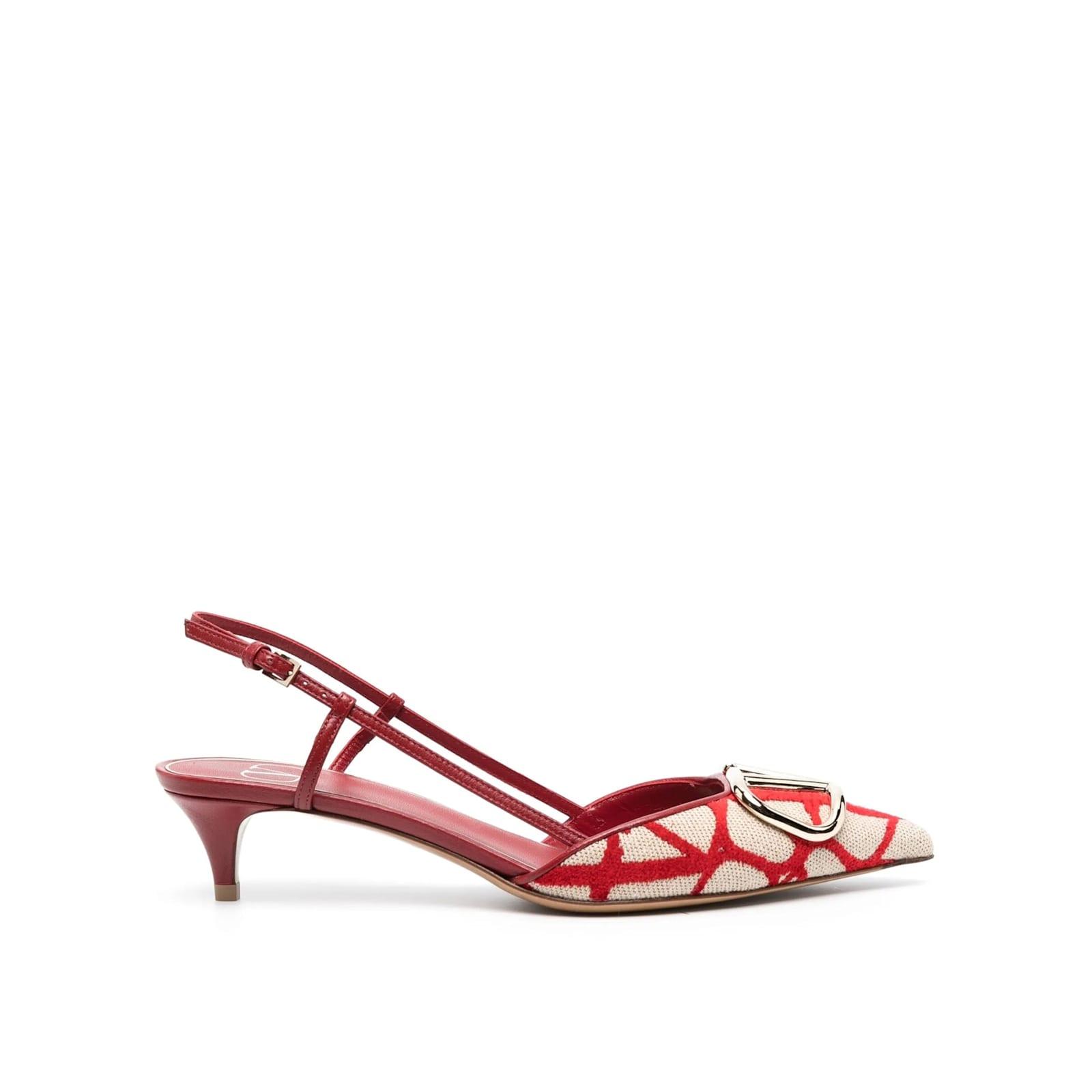 valentino garavani garavani toile iconographe pumps