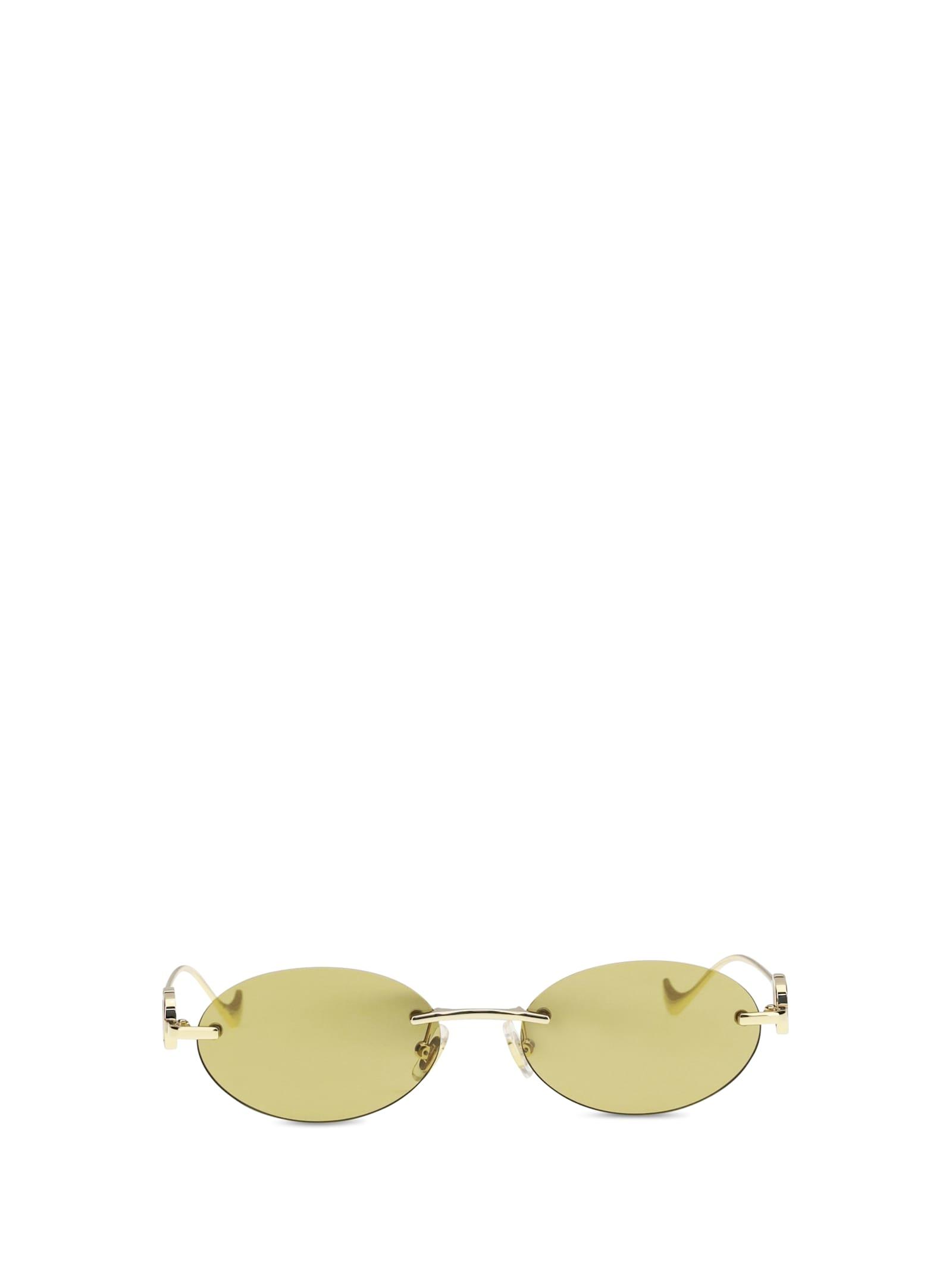 valentino garavani geometric metal sunglasses