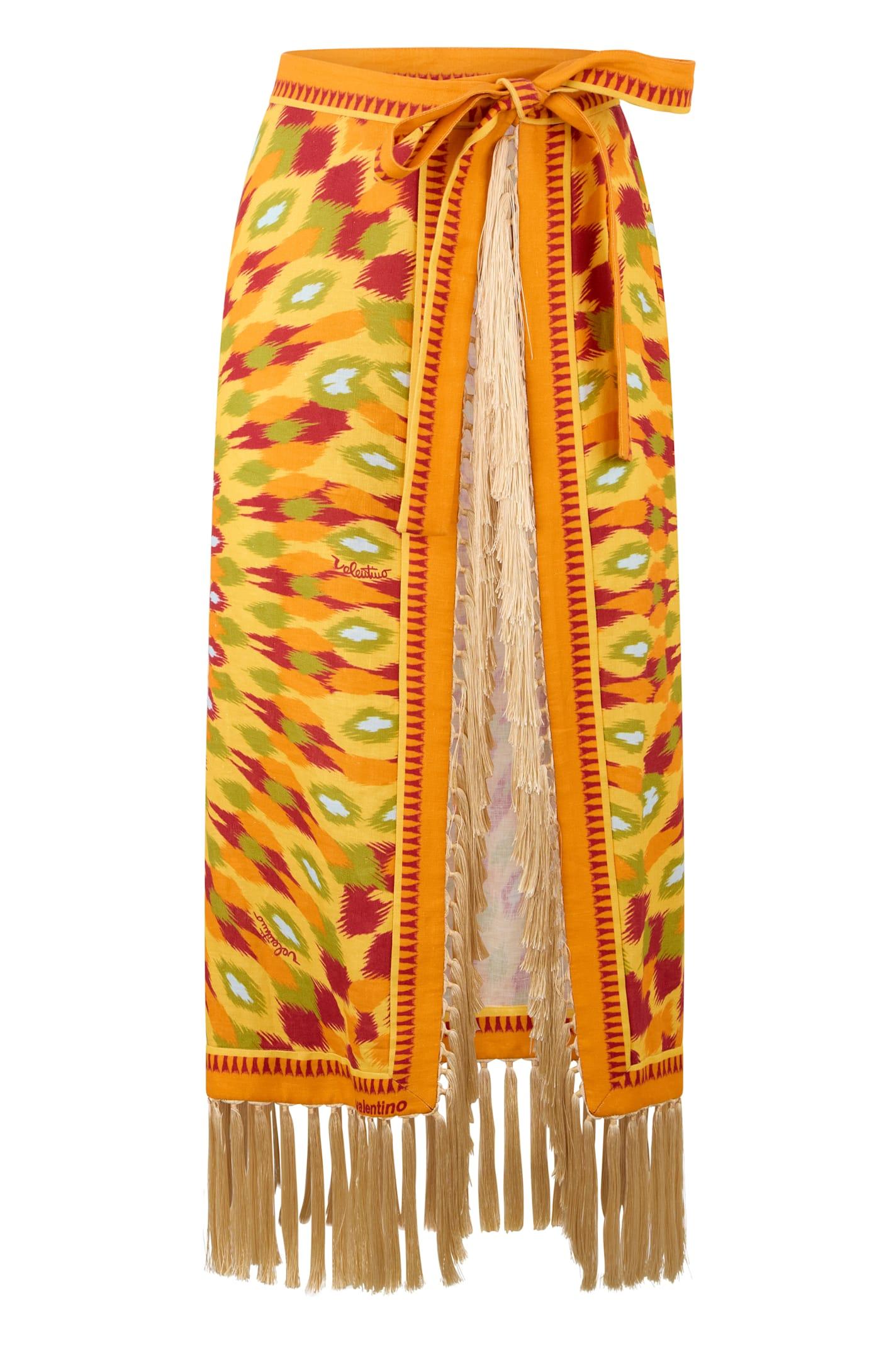 valentino garavani linen dress