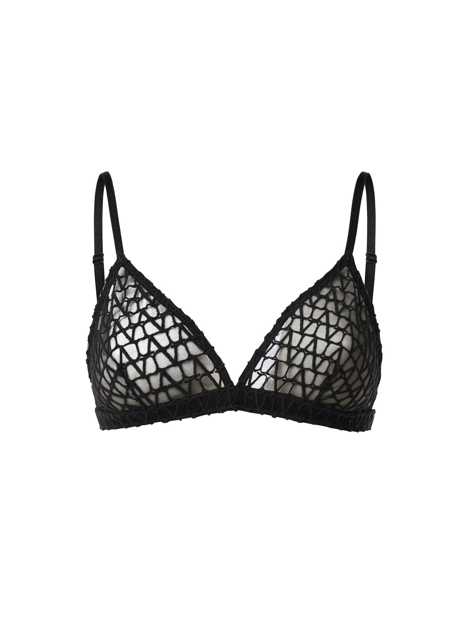 valentino garavani logato bralette top