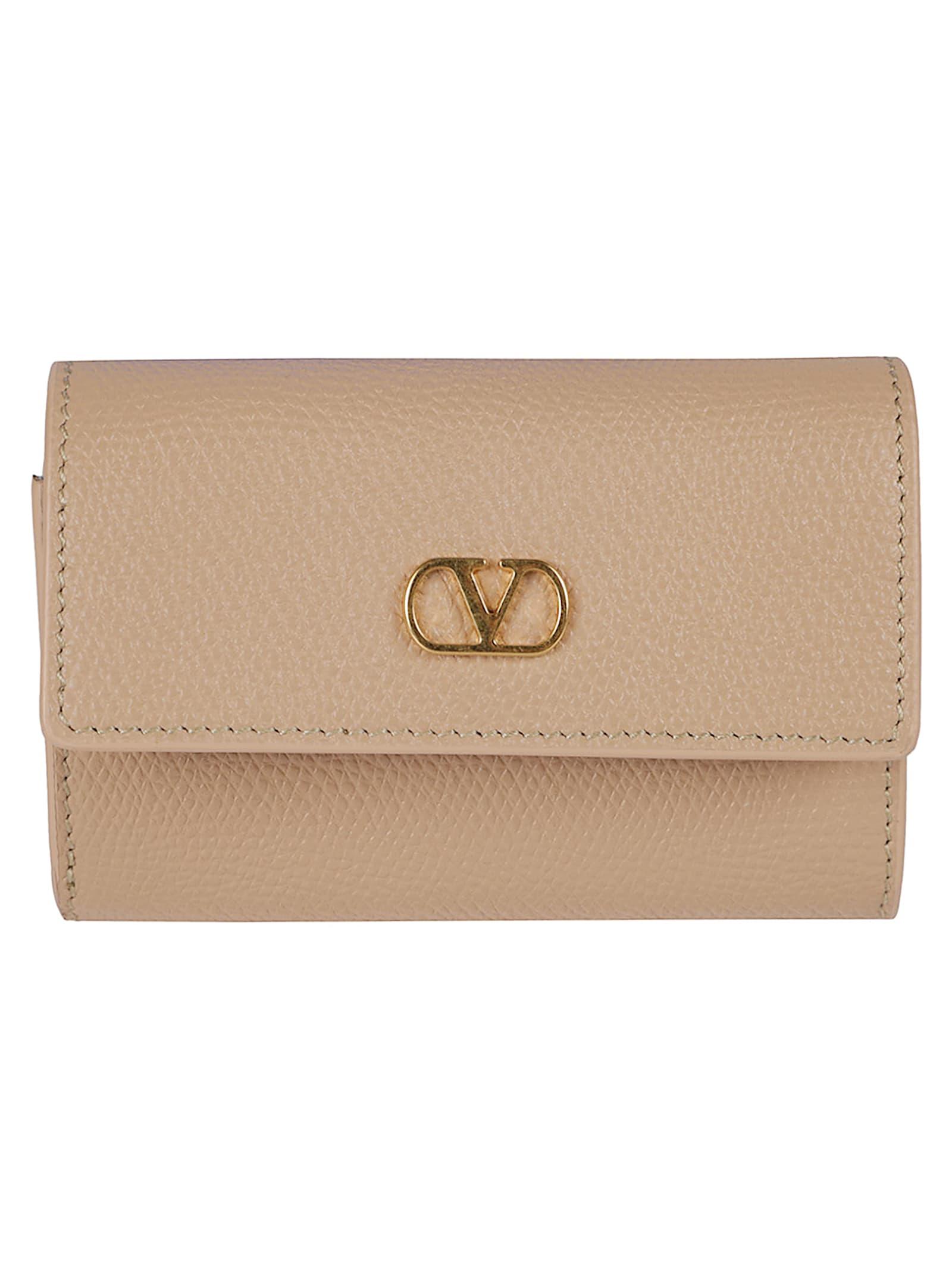 valentino garavani logo wallet