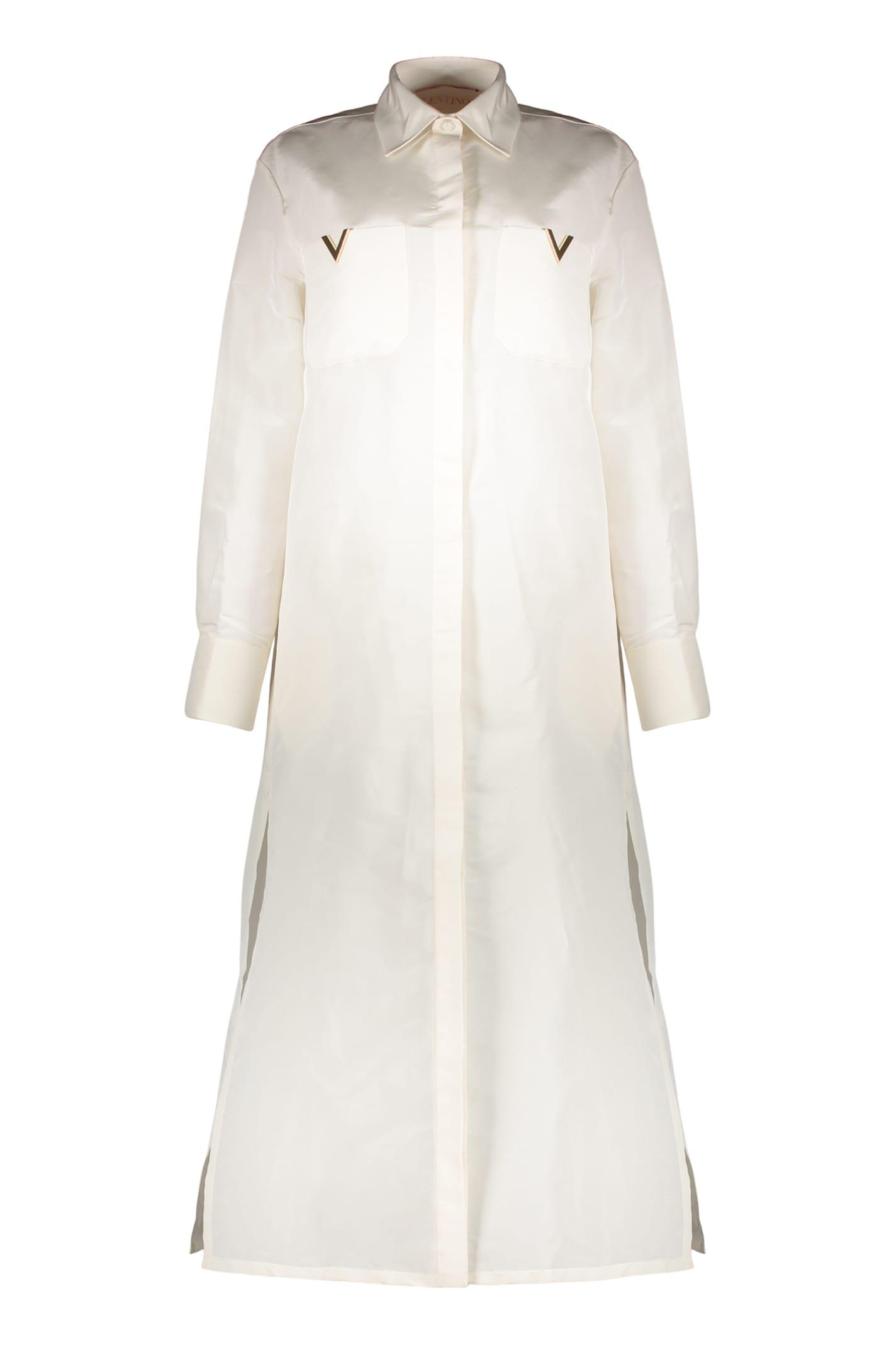 valentino garavani long elegant white dress for special occasions