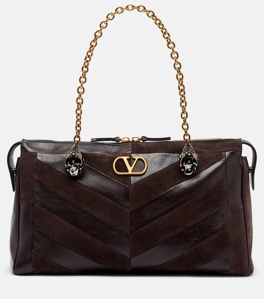 valentino garavani panthea medium leather shoulder bag