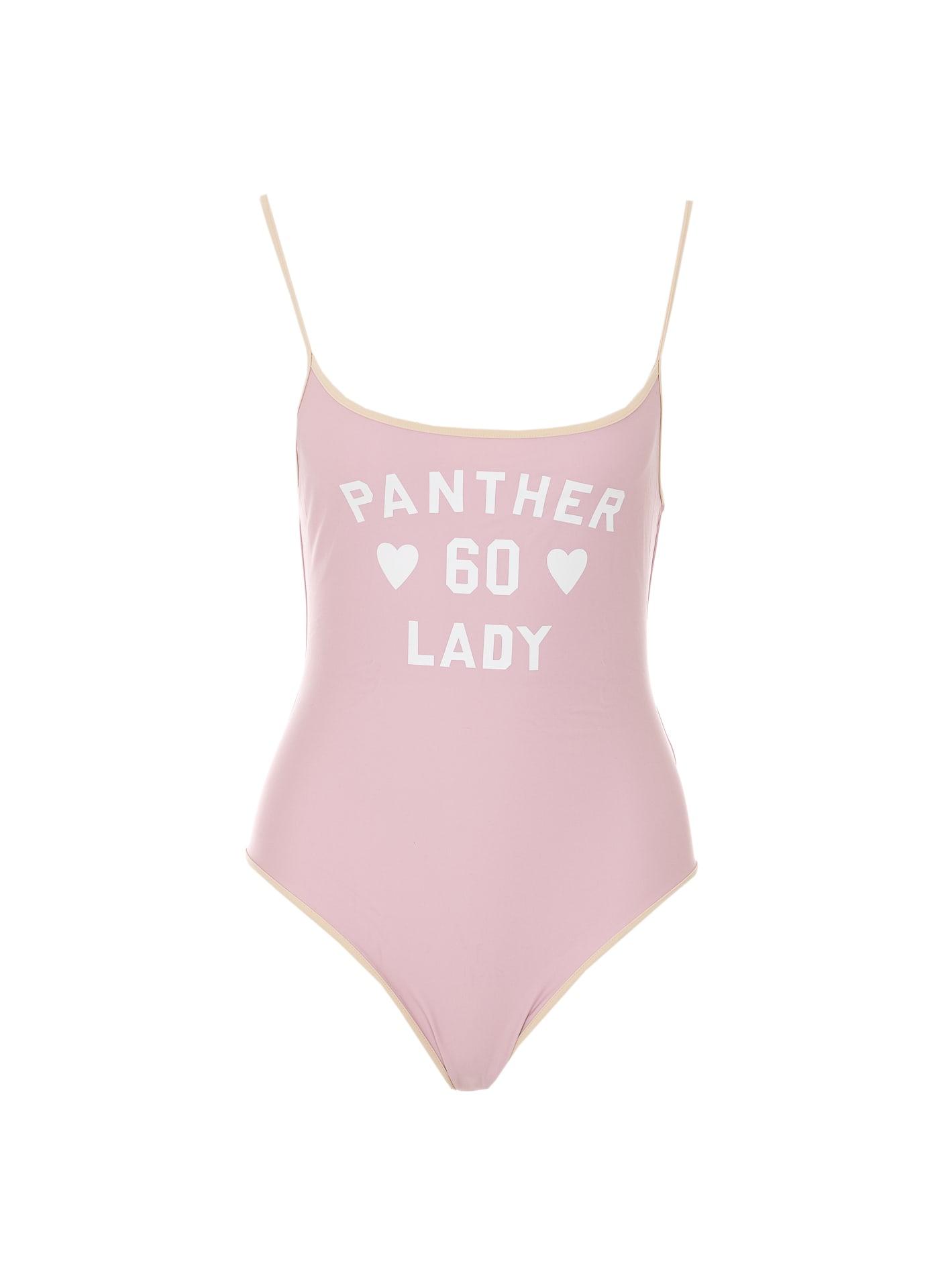 valentino garavani panther lady patterned one piece swimsuit