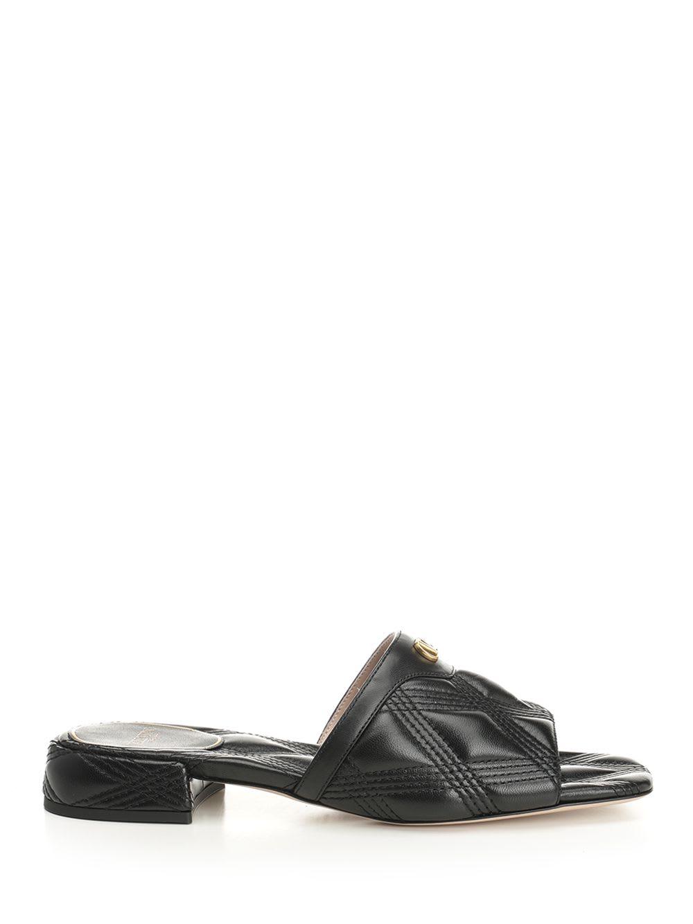 valentino garavani quiltie 67 slide sandal
