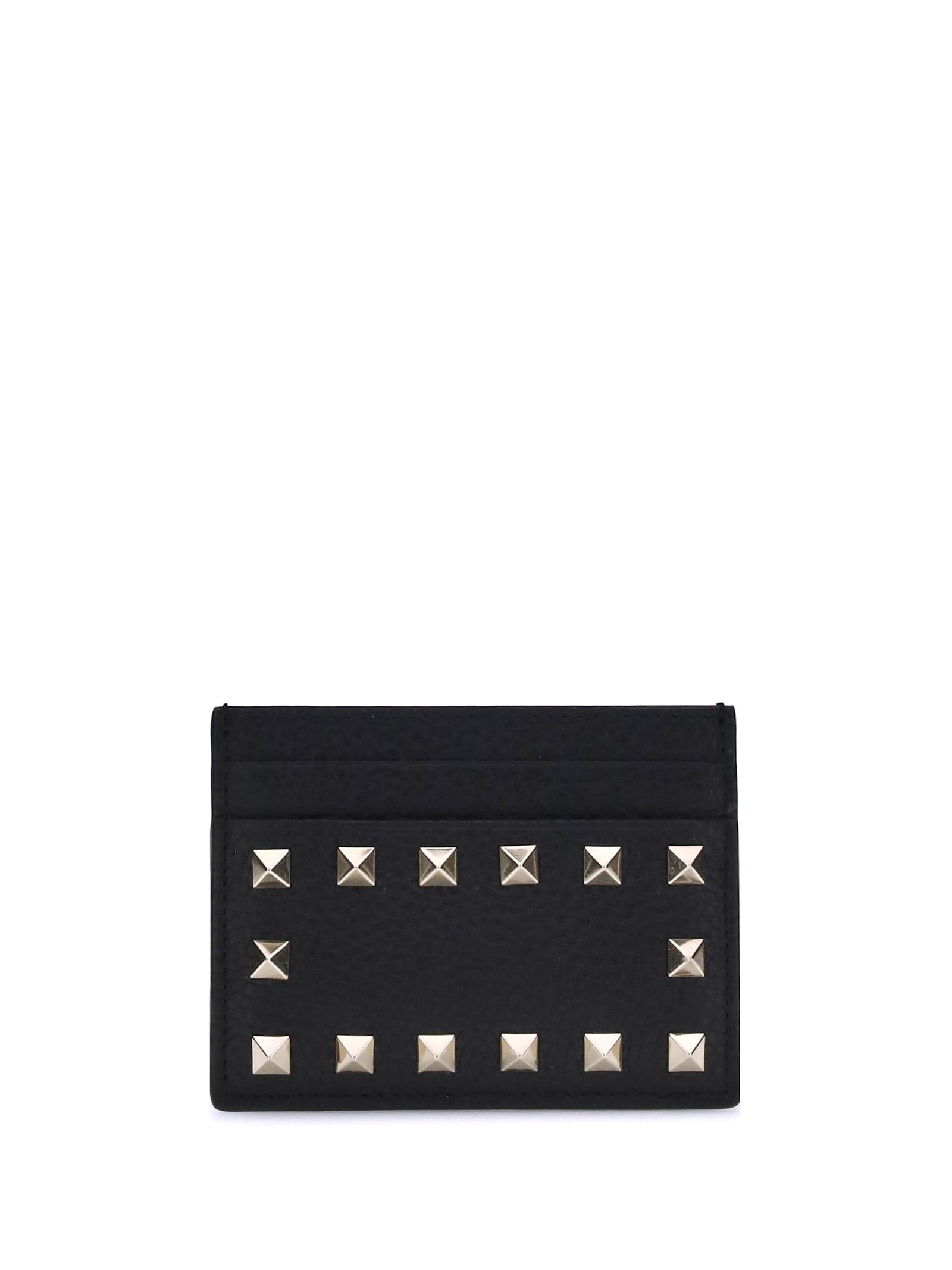valentino garavani rockstud card holder