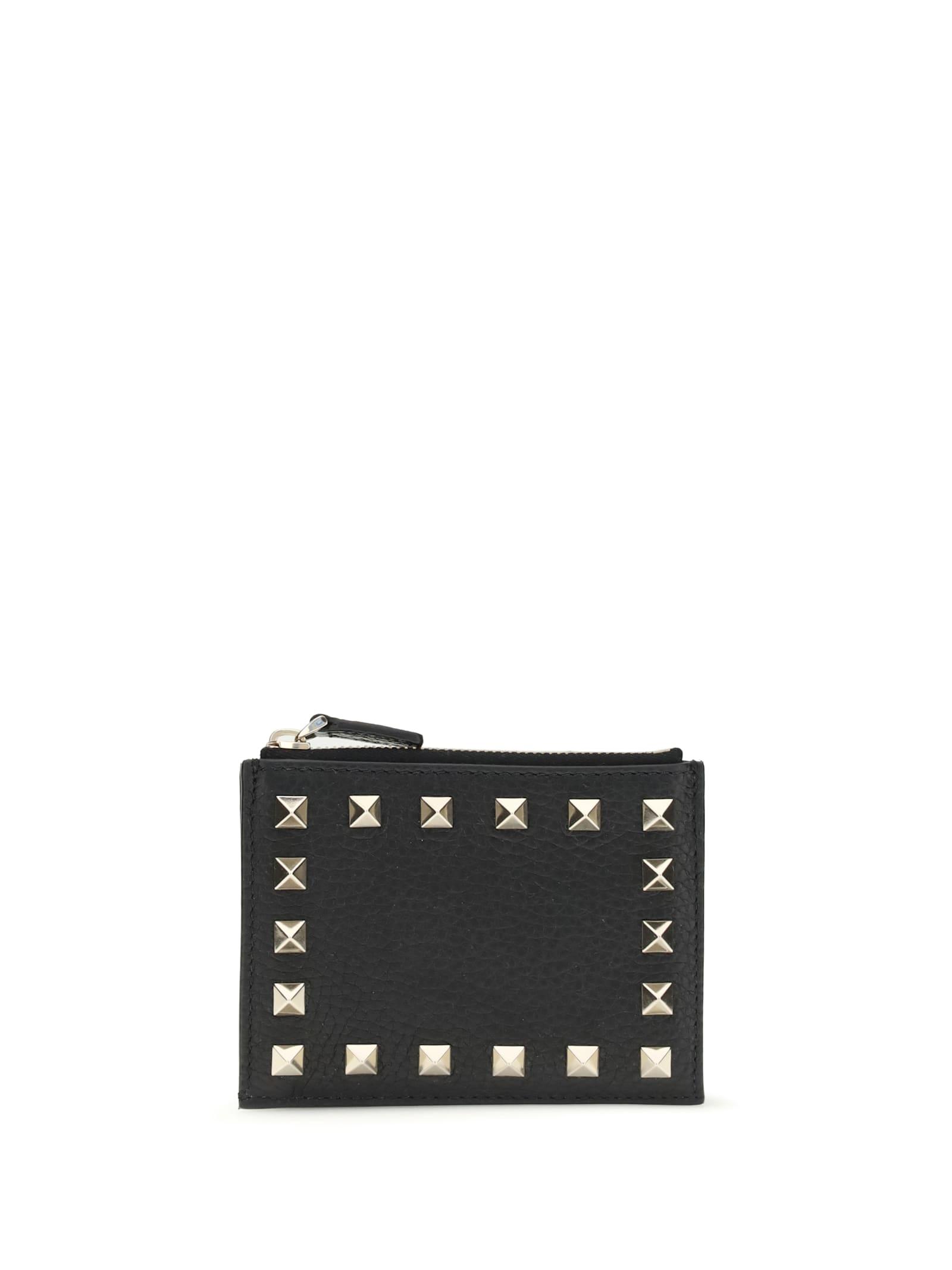 valentino garavani rockstud card holder
