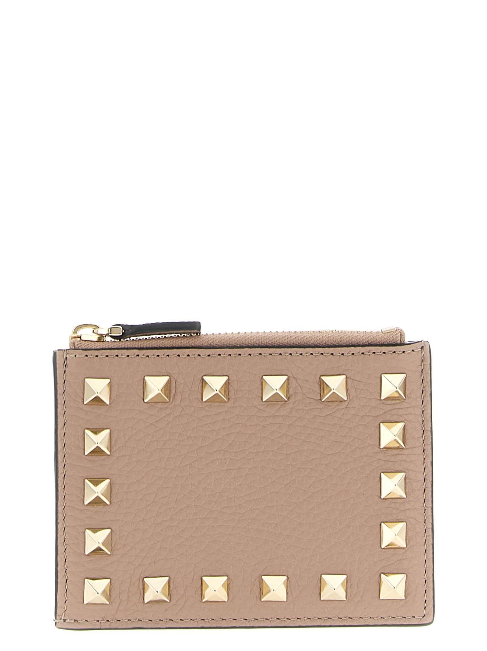 valentino garavani rockstud cardholder
