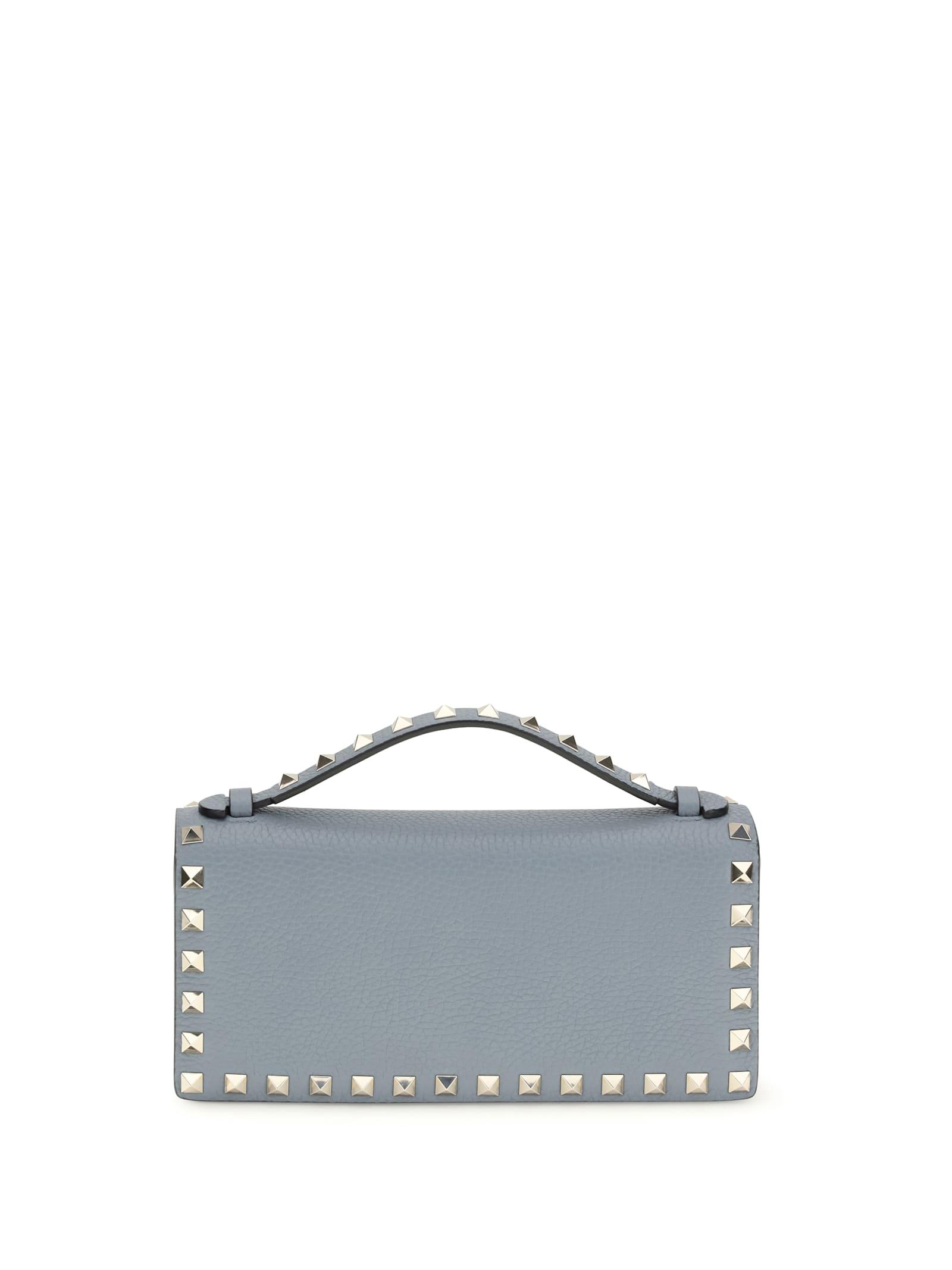 valentino garavani rockstud chain wallet
