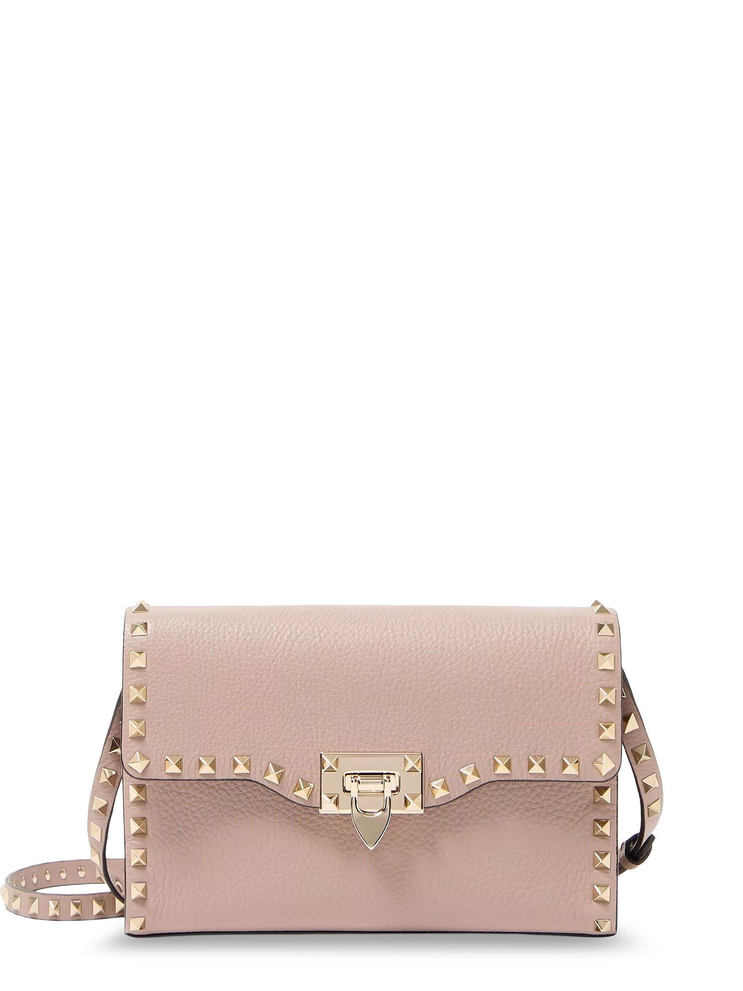 valentino garavani rockstud leather crossbody bag