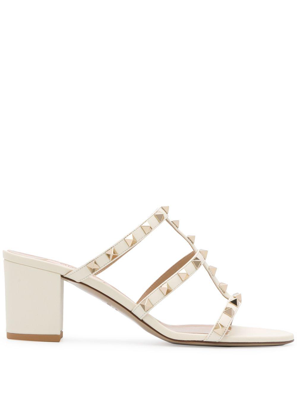 valentino garavani rockstud leather sandals