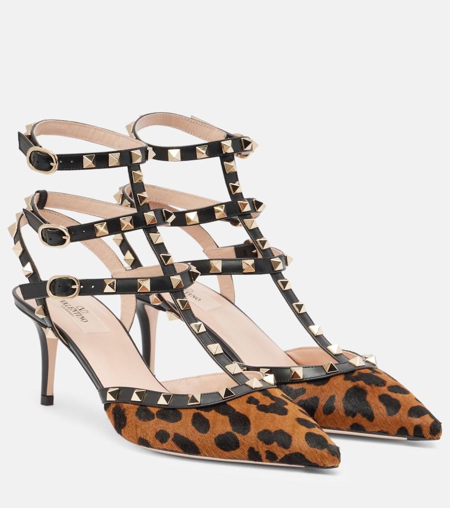 valentino garavani rockstud leopard