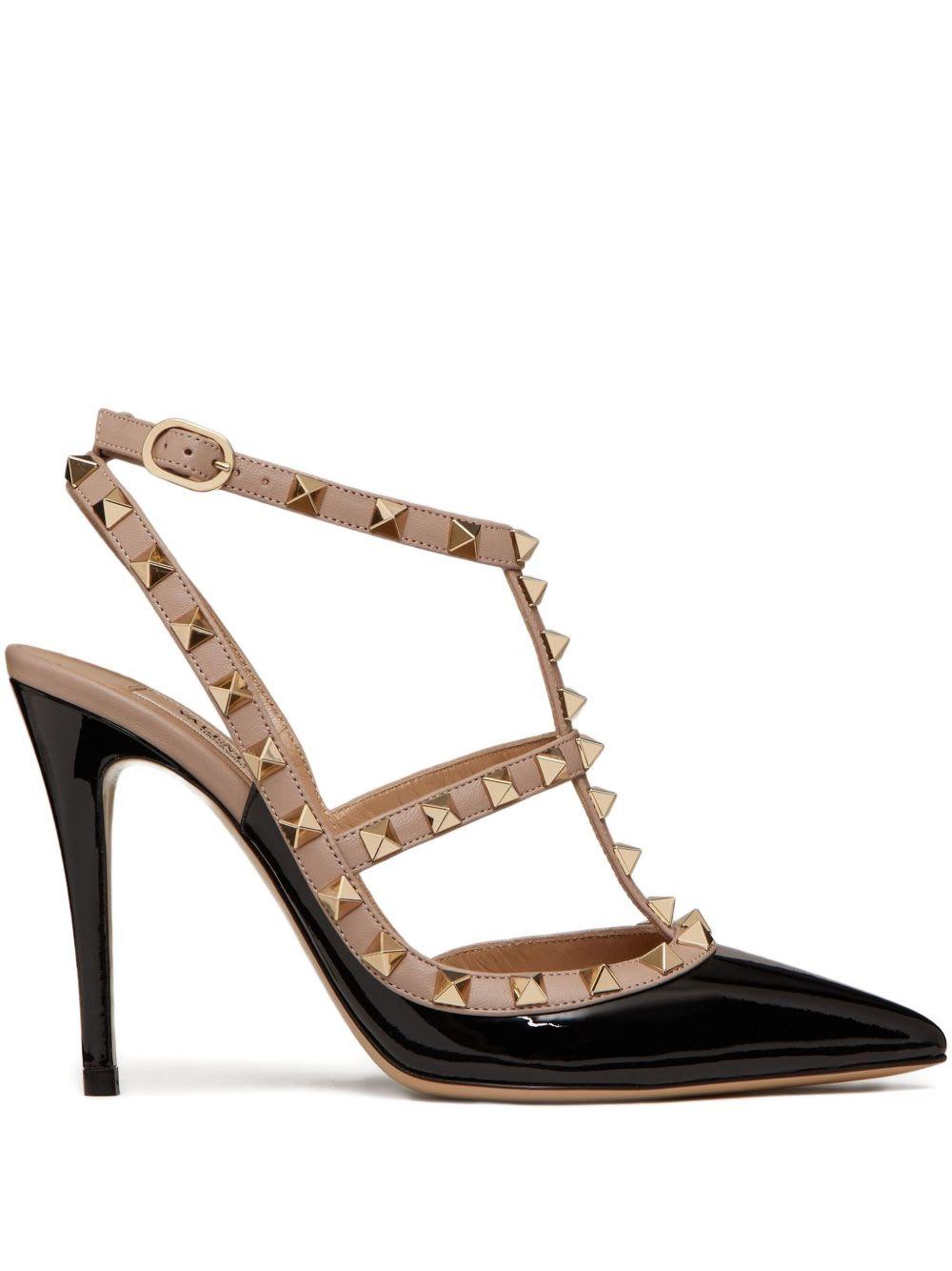 valentino garavani rockstud patent leather pumps