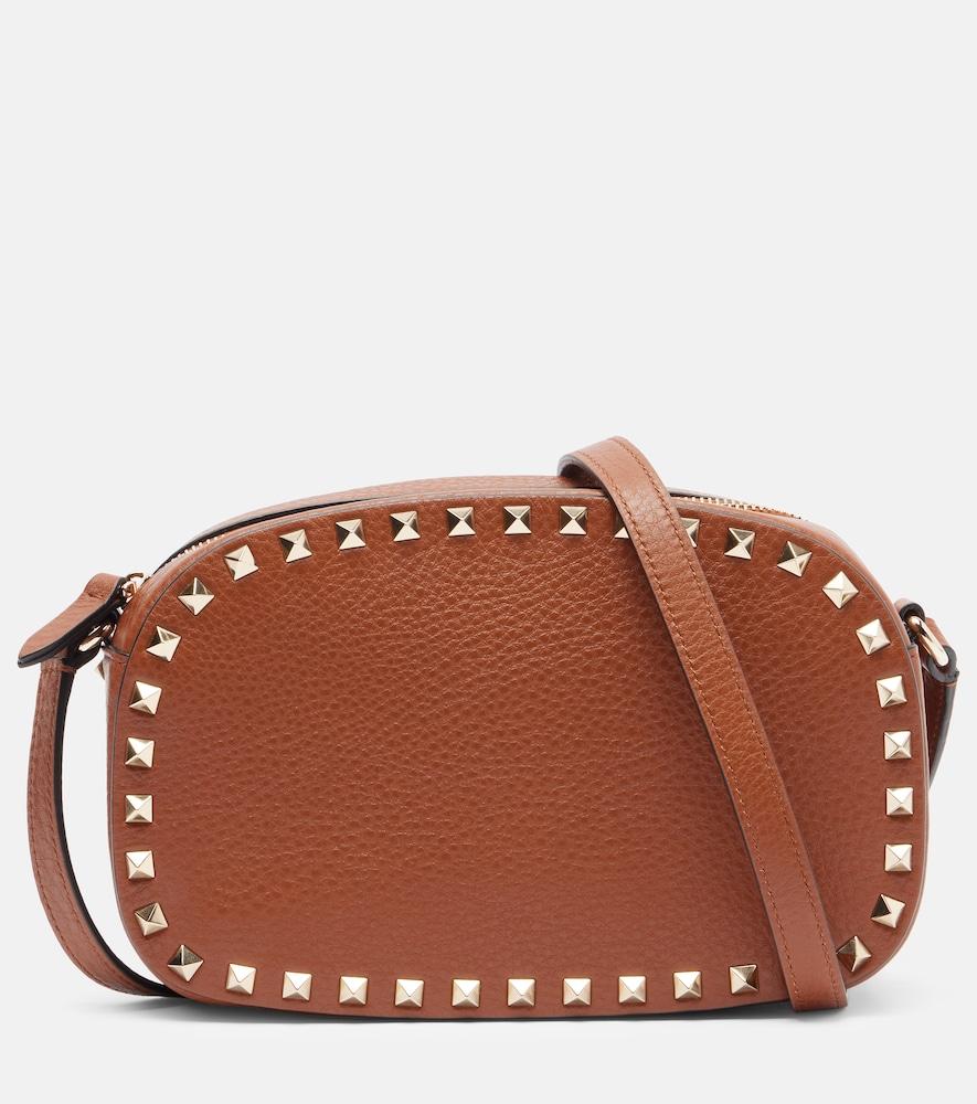 valentino garavani rockstud small leather shoulder bag