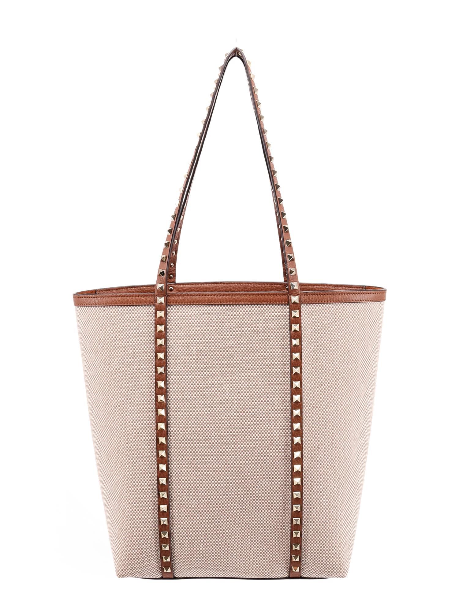 valentino garavani rockstud tote bag