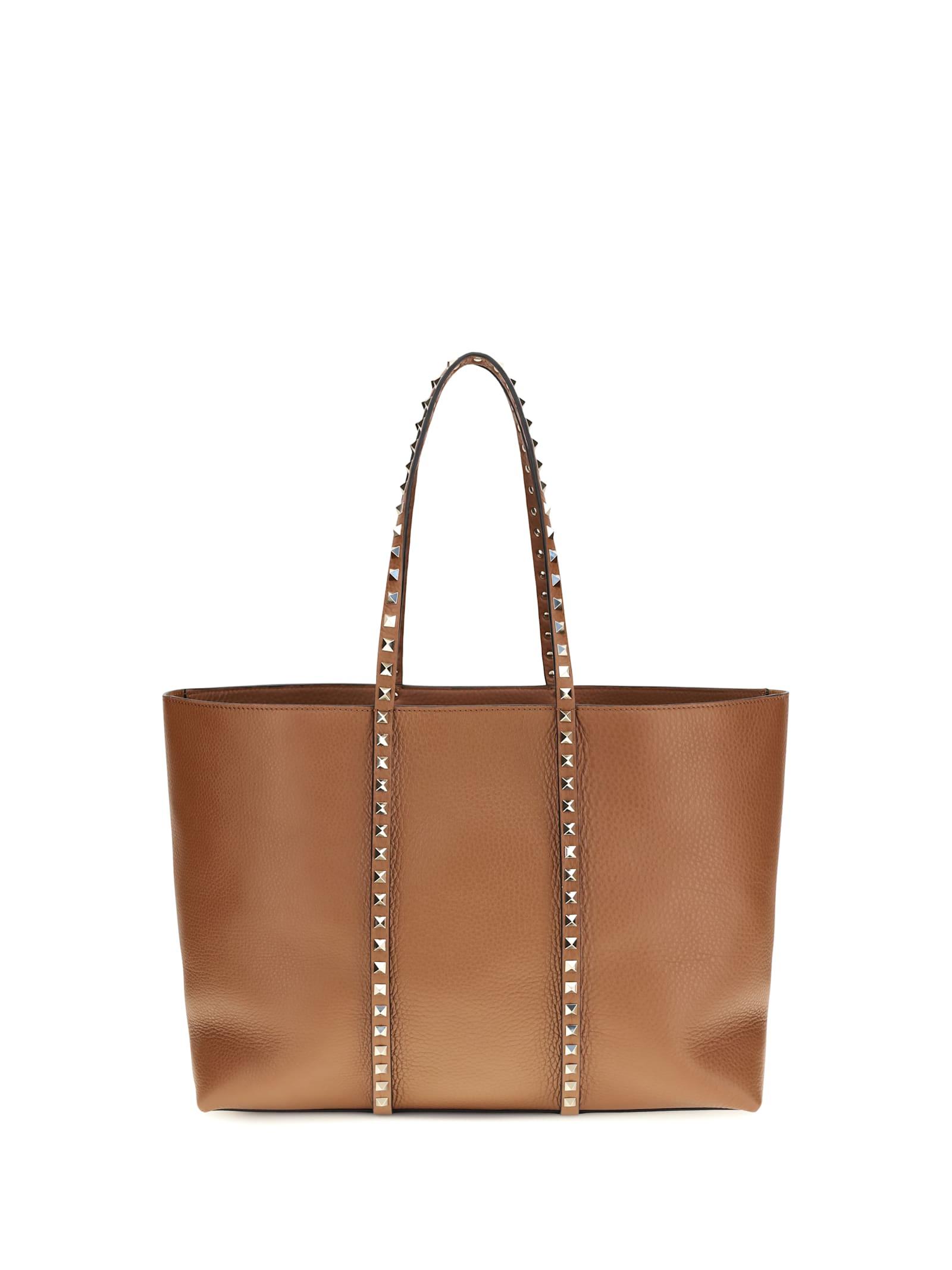 valentino garavani rockstud tote bag