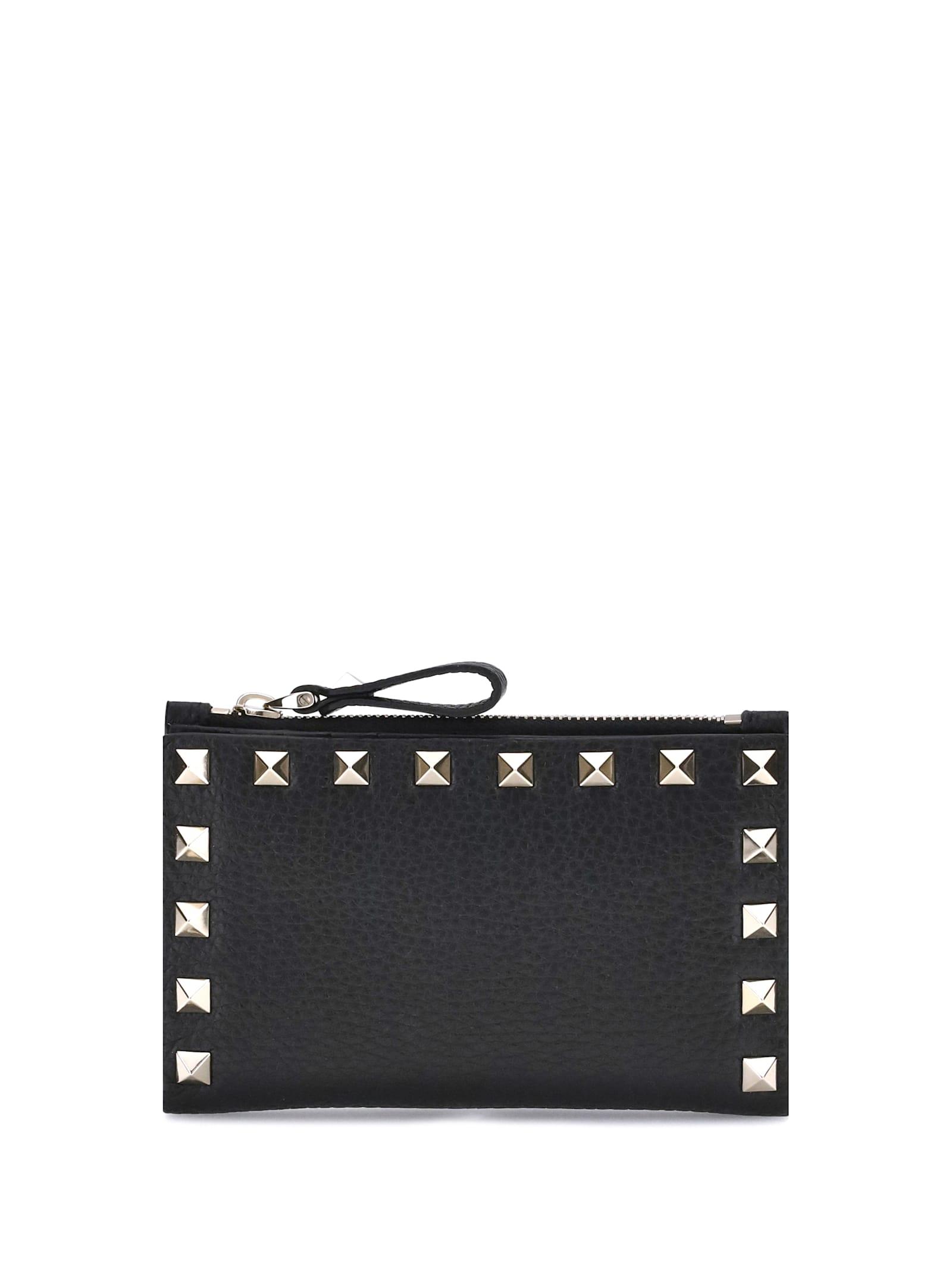 valentino garavani rockstud wallet