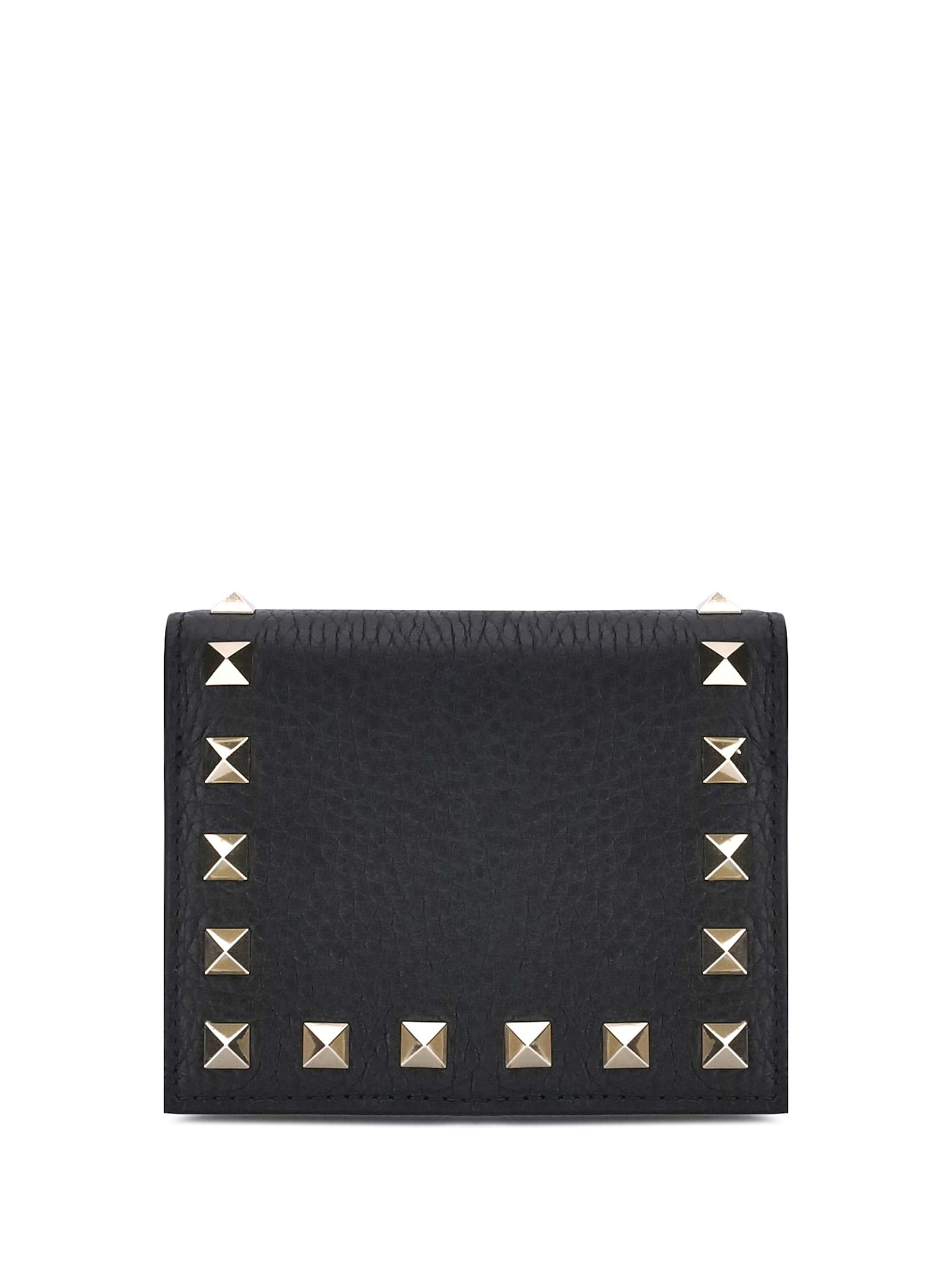 valentino garavani rockstud wallet