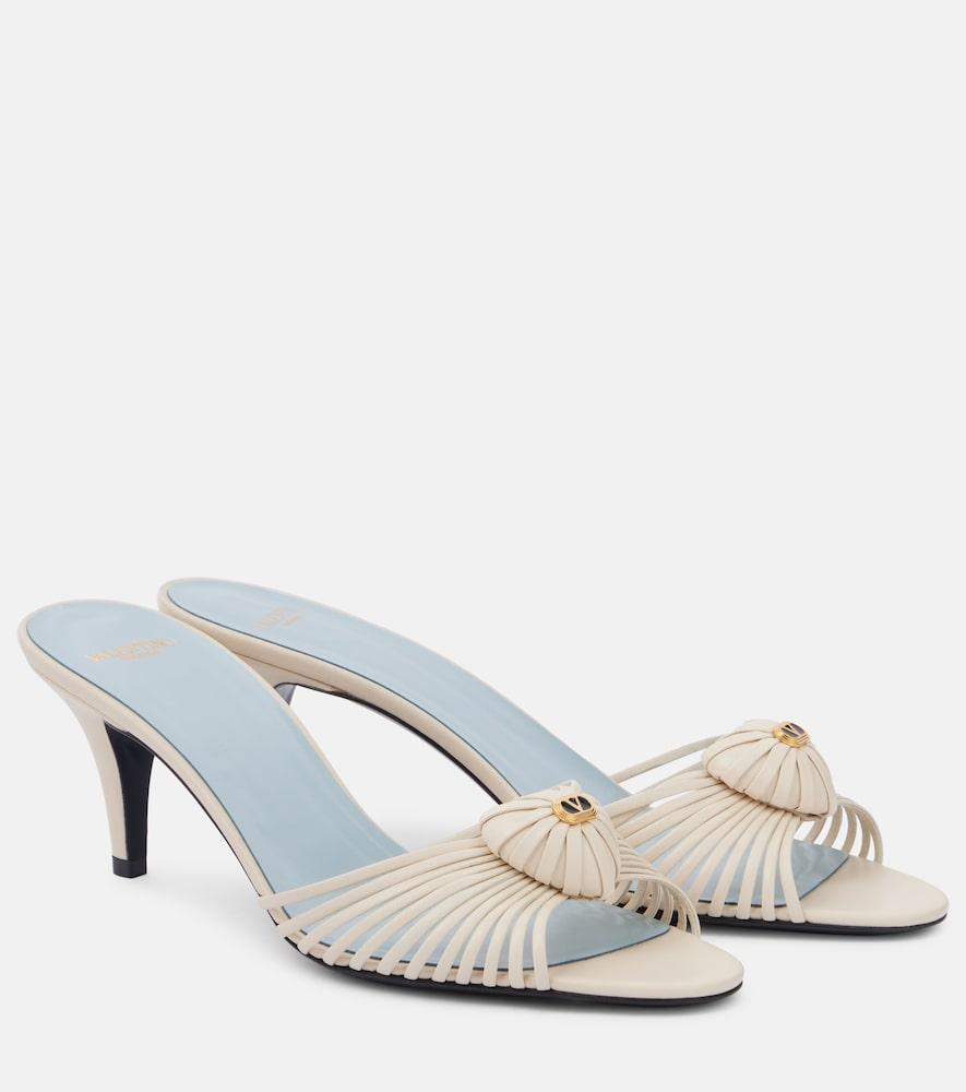 valentino garavani royal vlogo 65 leather mules