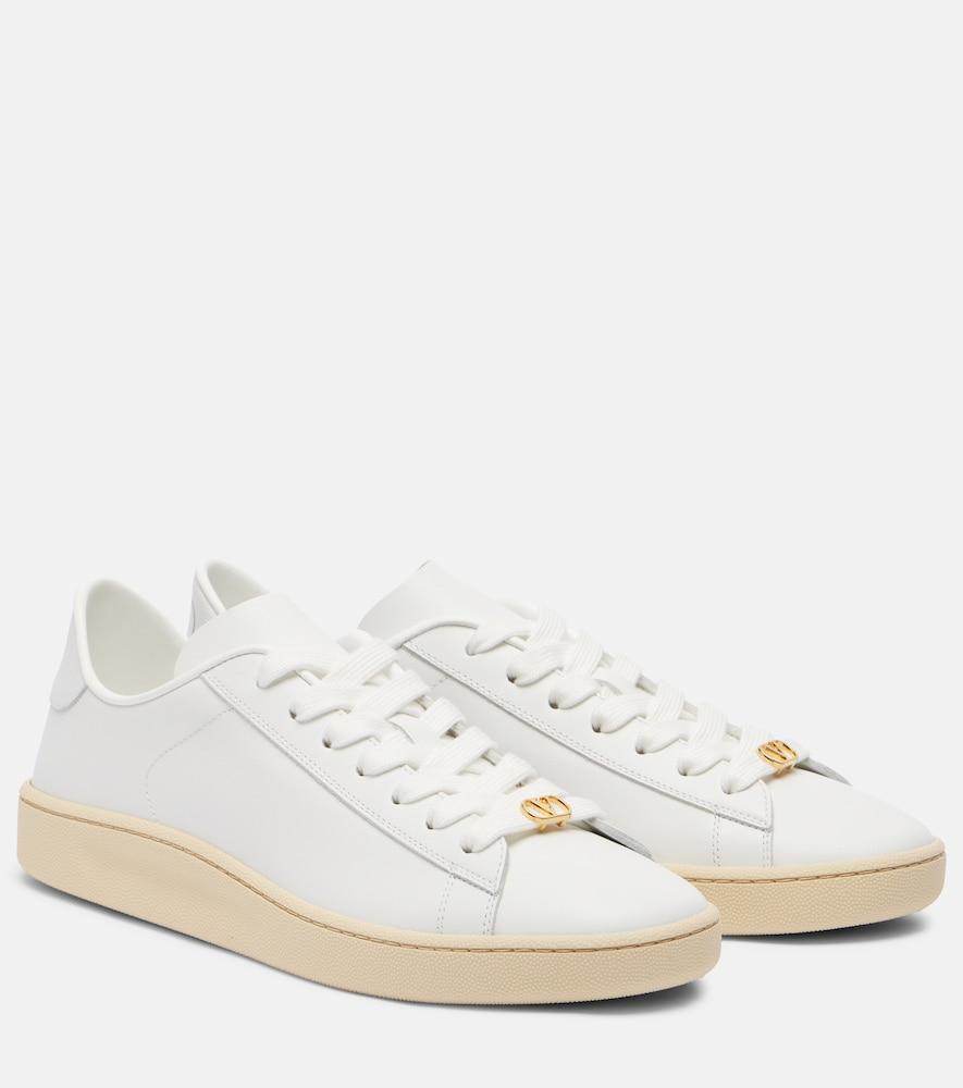 valentino garavani royco vlogo leather sneakers