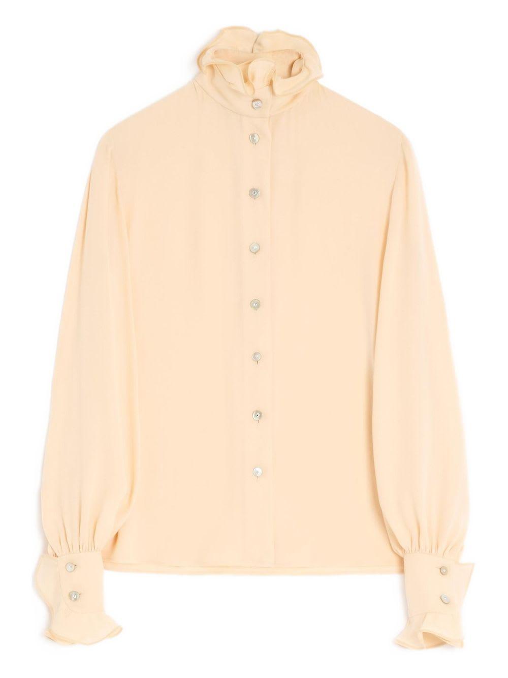 valentino garavani ruffled blouse