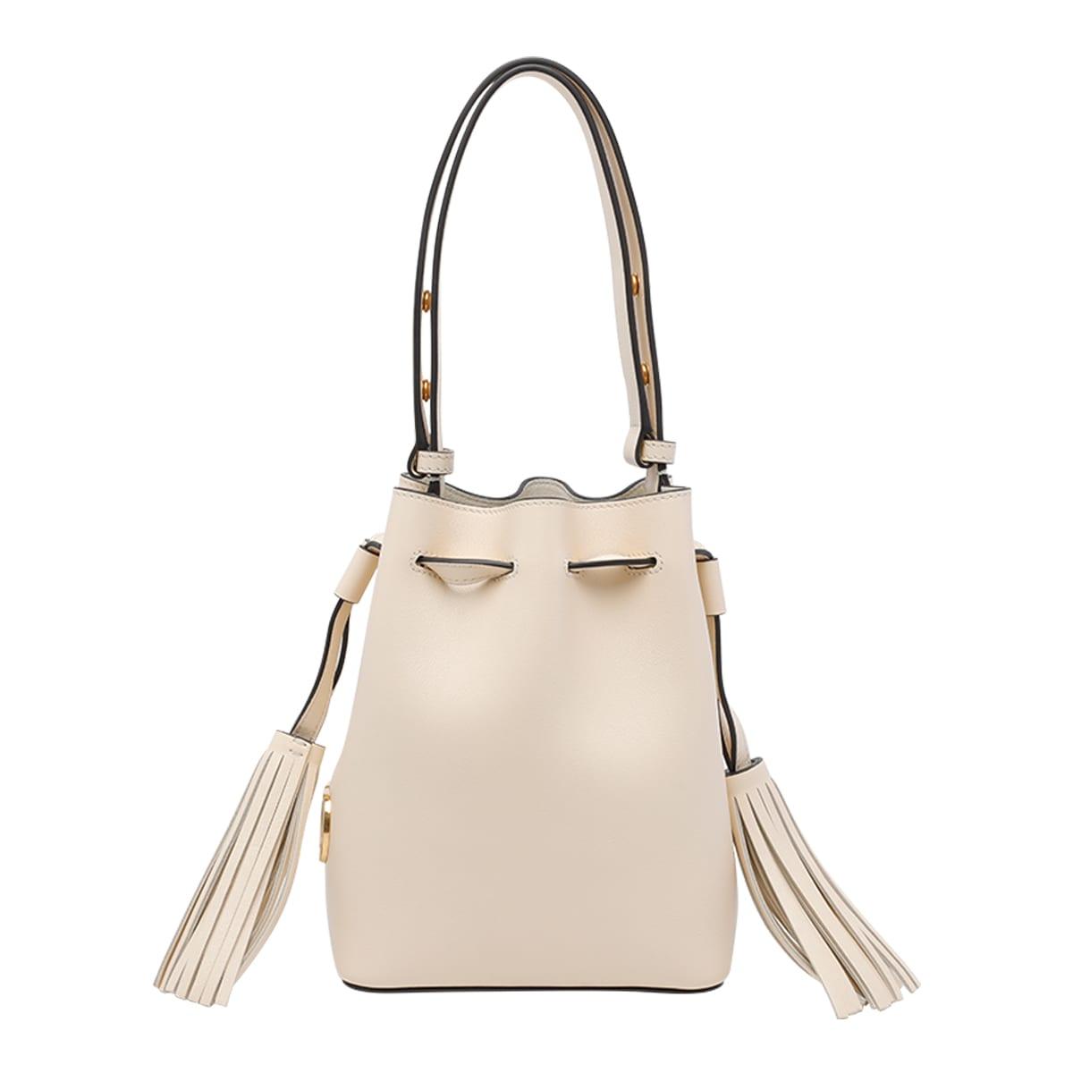 valentino garavani small drawstring bucket bag