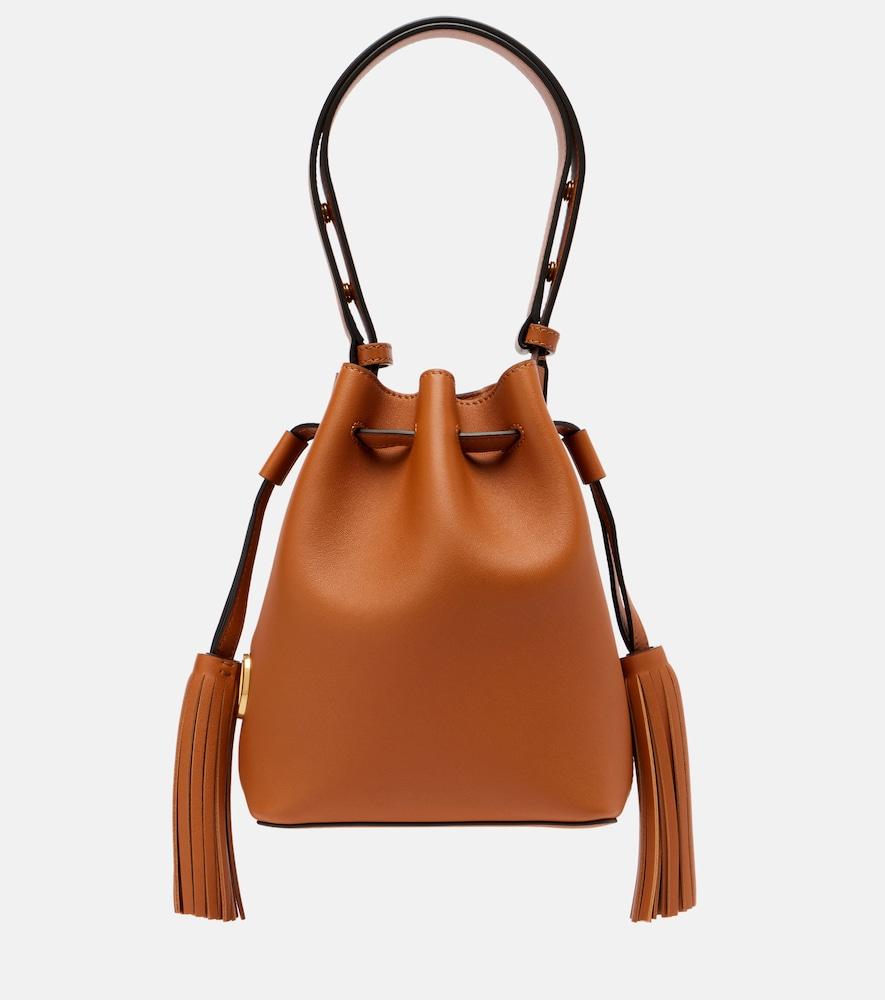 valentino garavani so seau small leather bucket bag