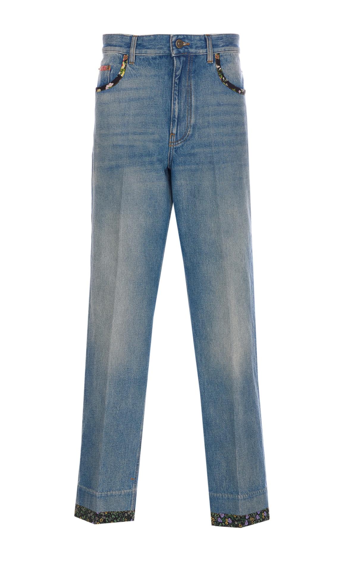 valentino garavani solid jeans