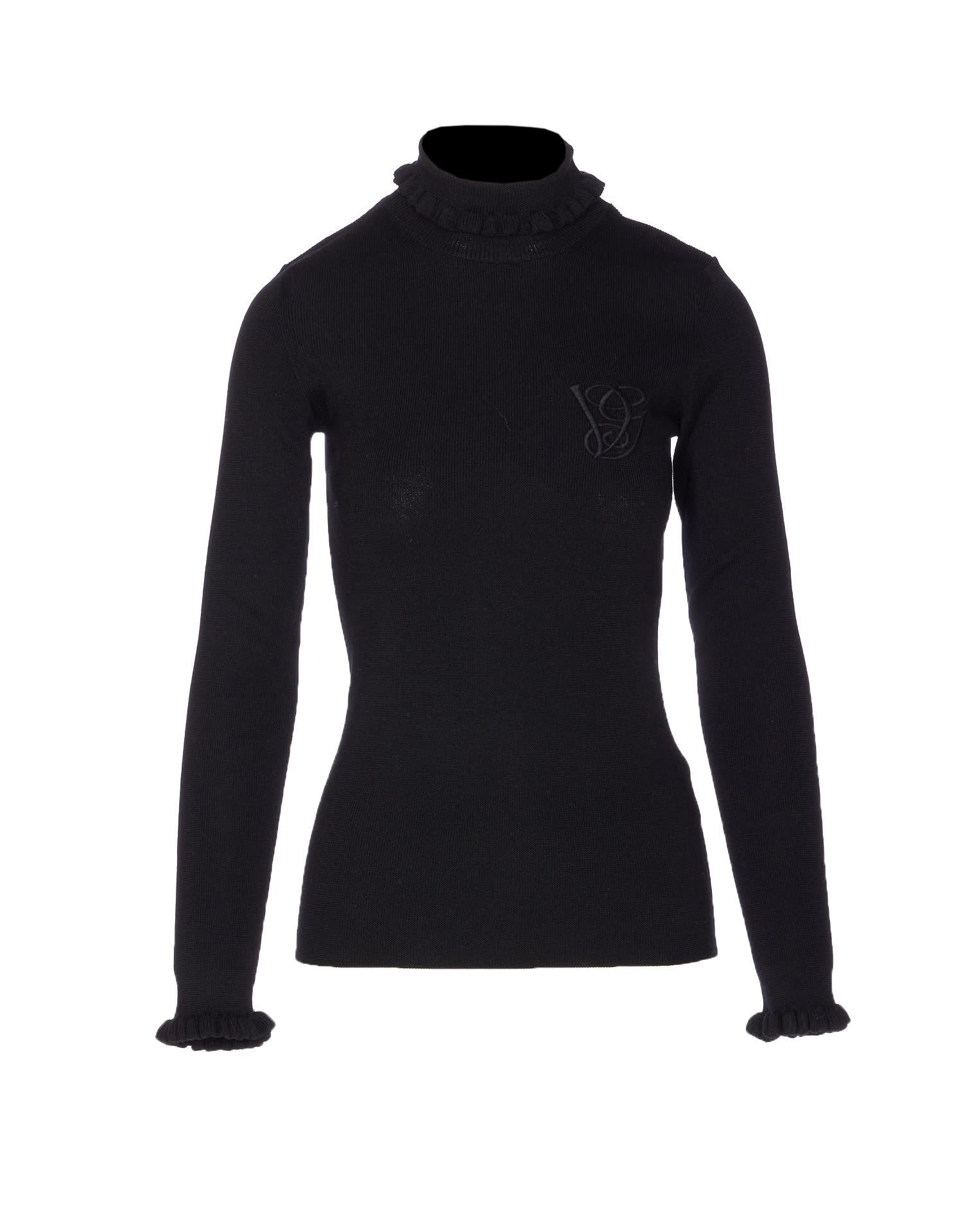 valentino garavani solid sweater