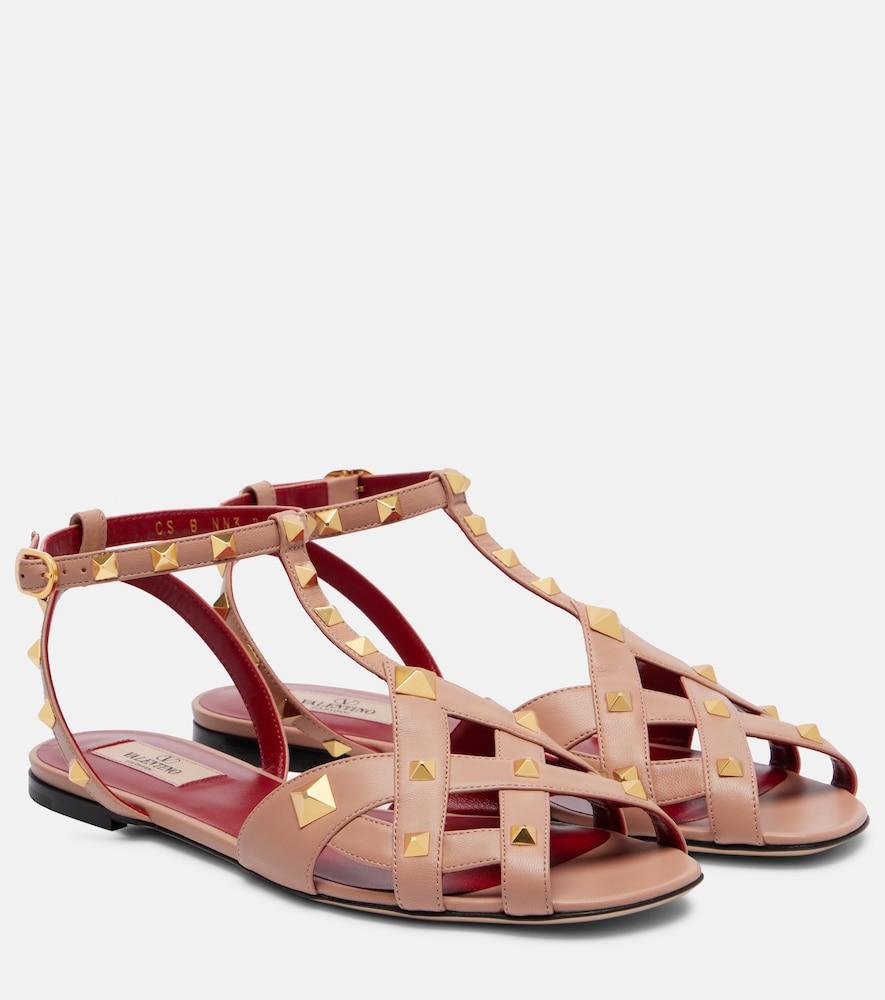 valentino garavani studdy leather sandals
