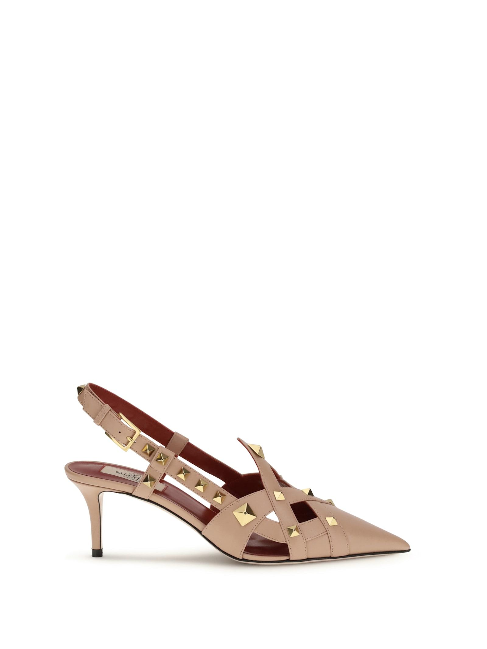 valentino garavani studdy slingback pumps