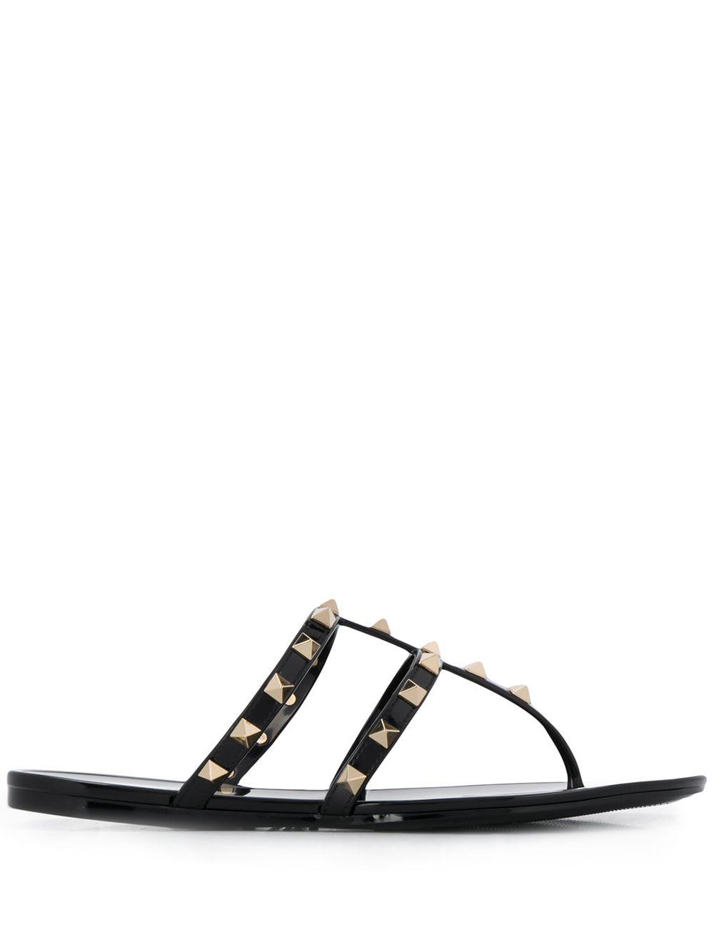 valentino garavani summer rockstud thong sandals