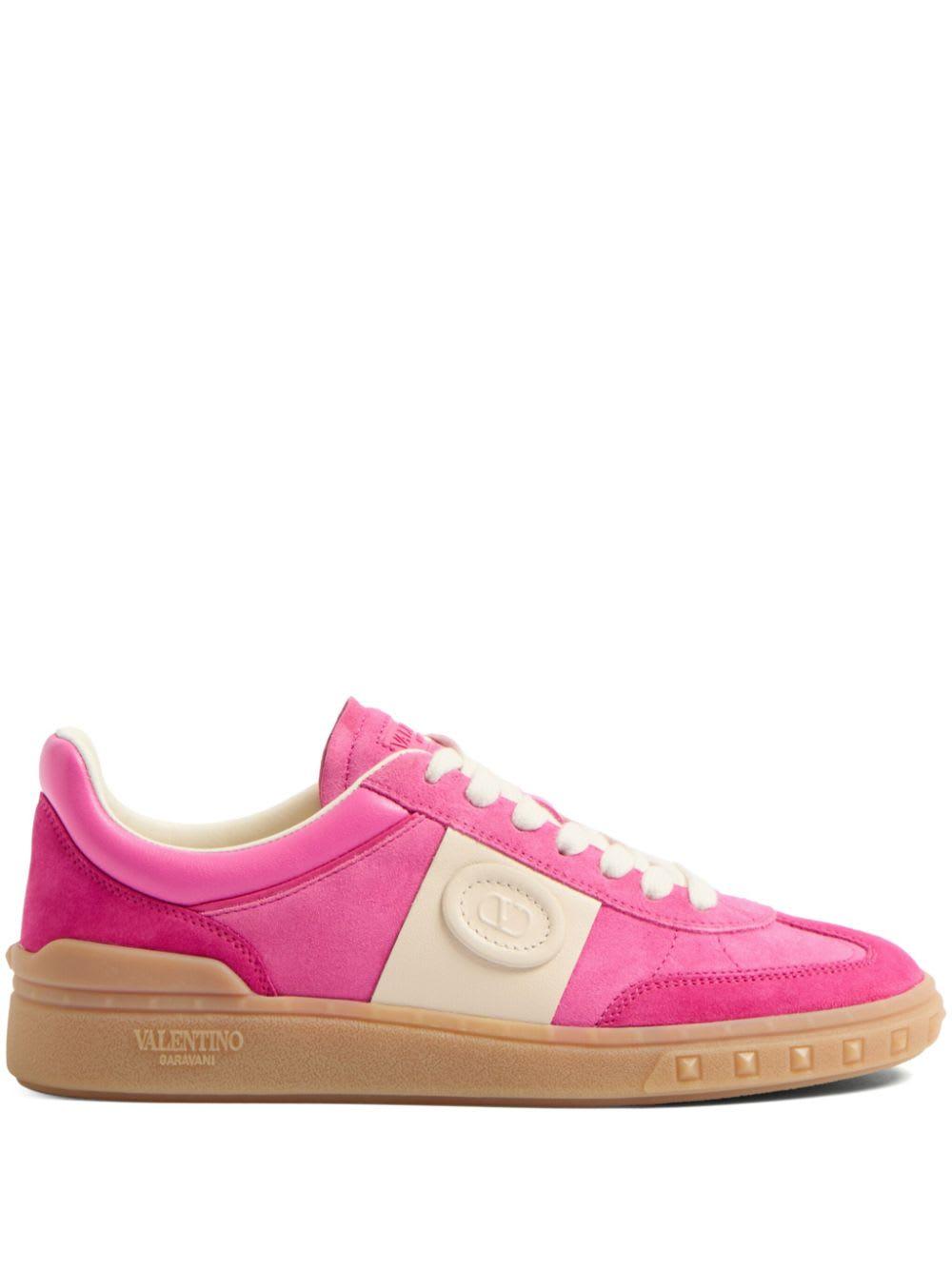 valentino garavani upvillage leather sneakers