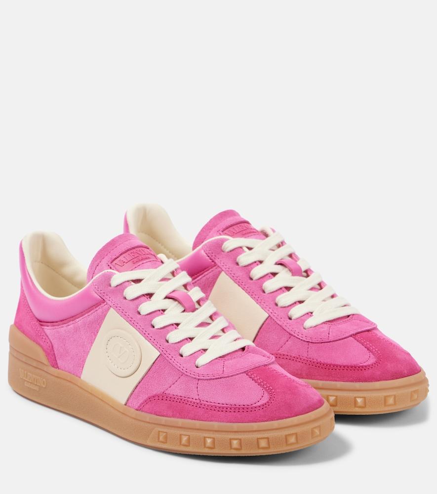 valentino garavani upvillage suede sneakers