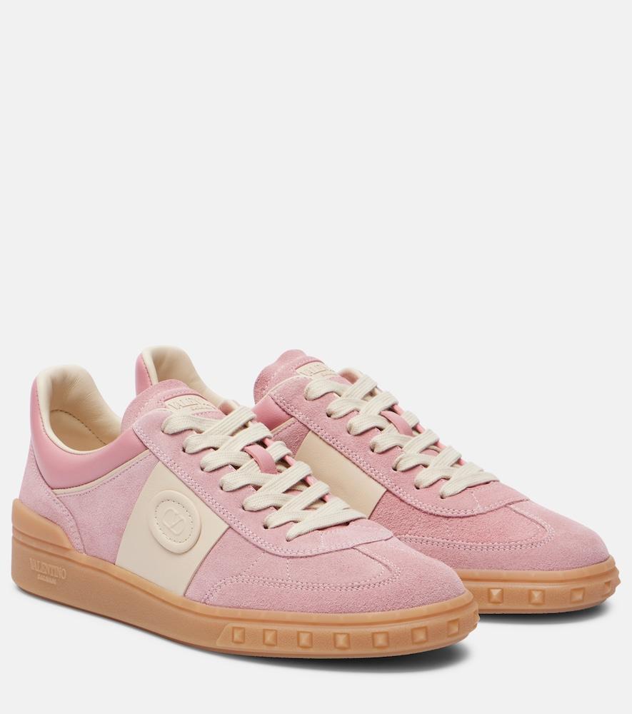 valentino garavani upvillage suede sneakers