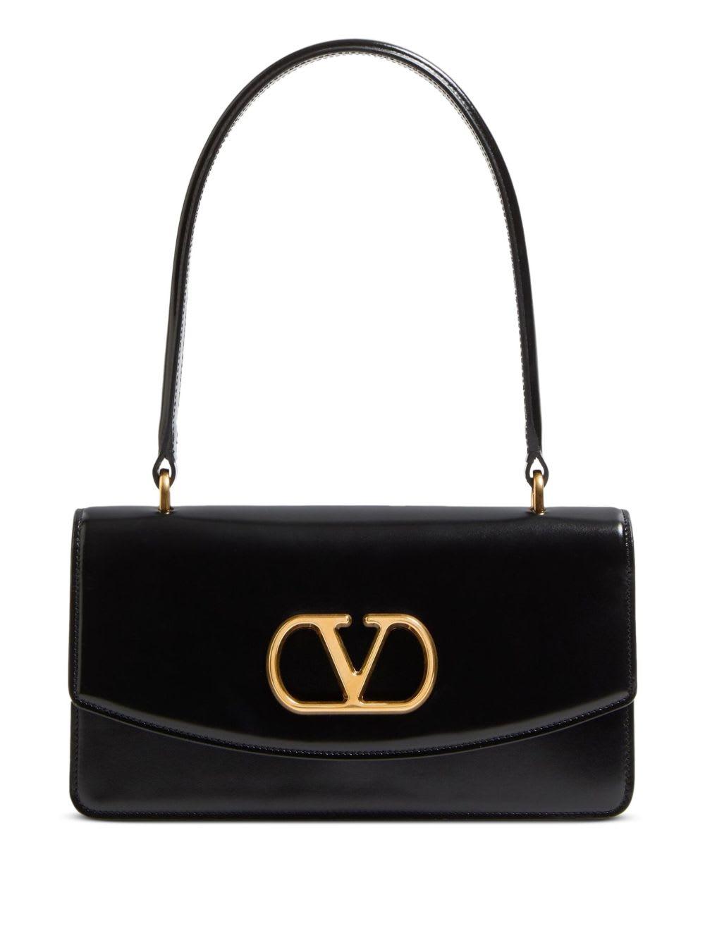 valentino garavani vain leather top handle bag