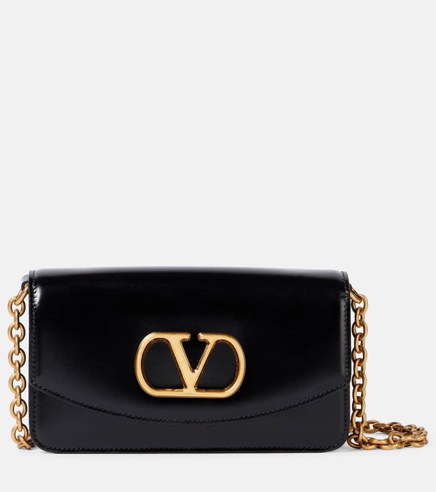 valentino garavani vain small leather clutch
