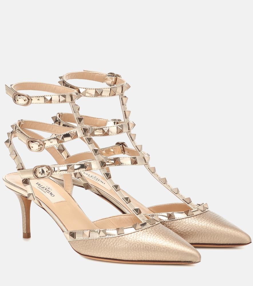 valentino garavani valentino garavani rockstud leather pumps