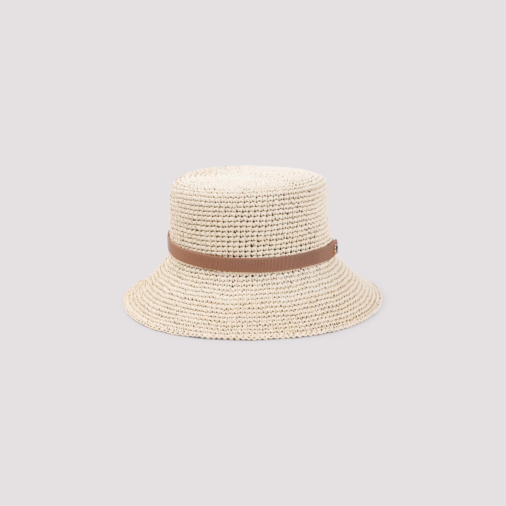 valentino garavani viscose hat nude & neutrals - women